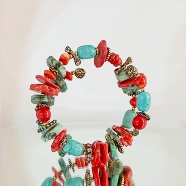 Coral obsession.<br />
<br />
I colori...