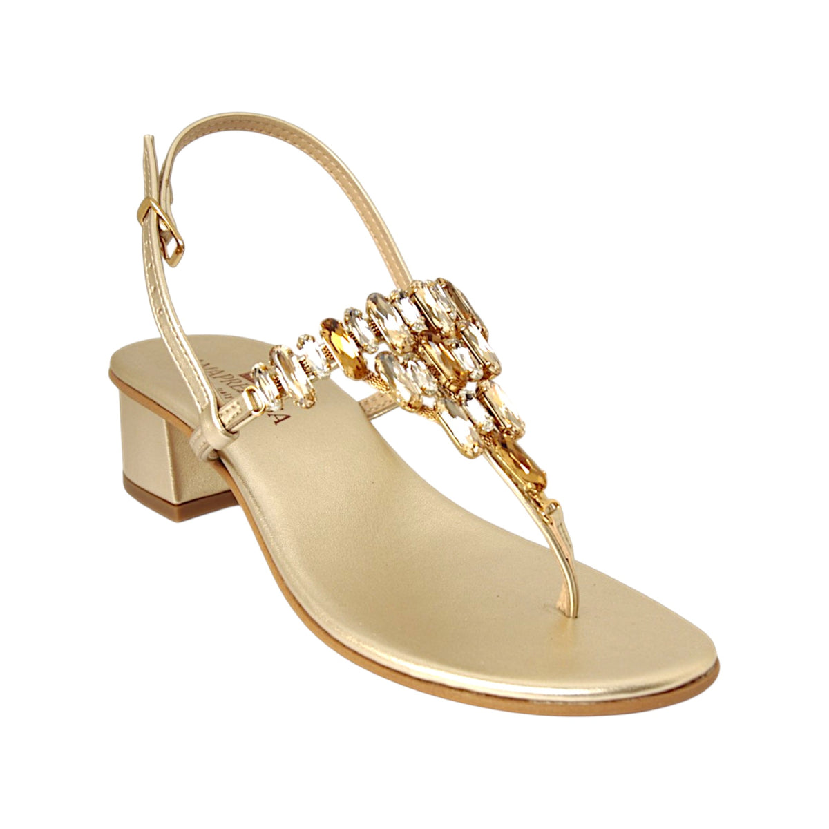 Gabrielle Topaz Jewel Sandal