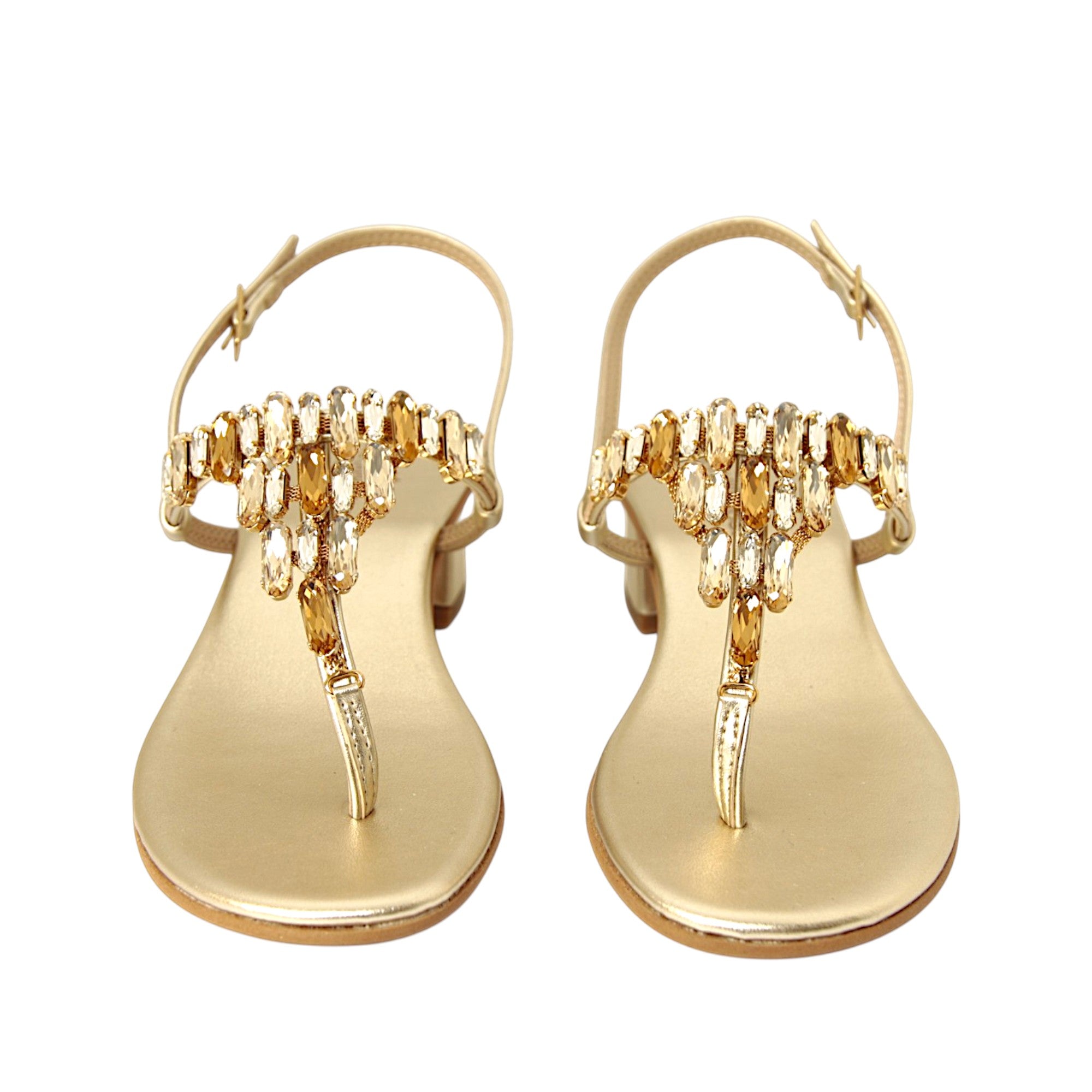Gabrielle Topaz Jewel Sandal