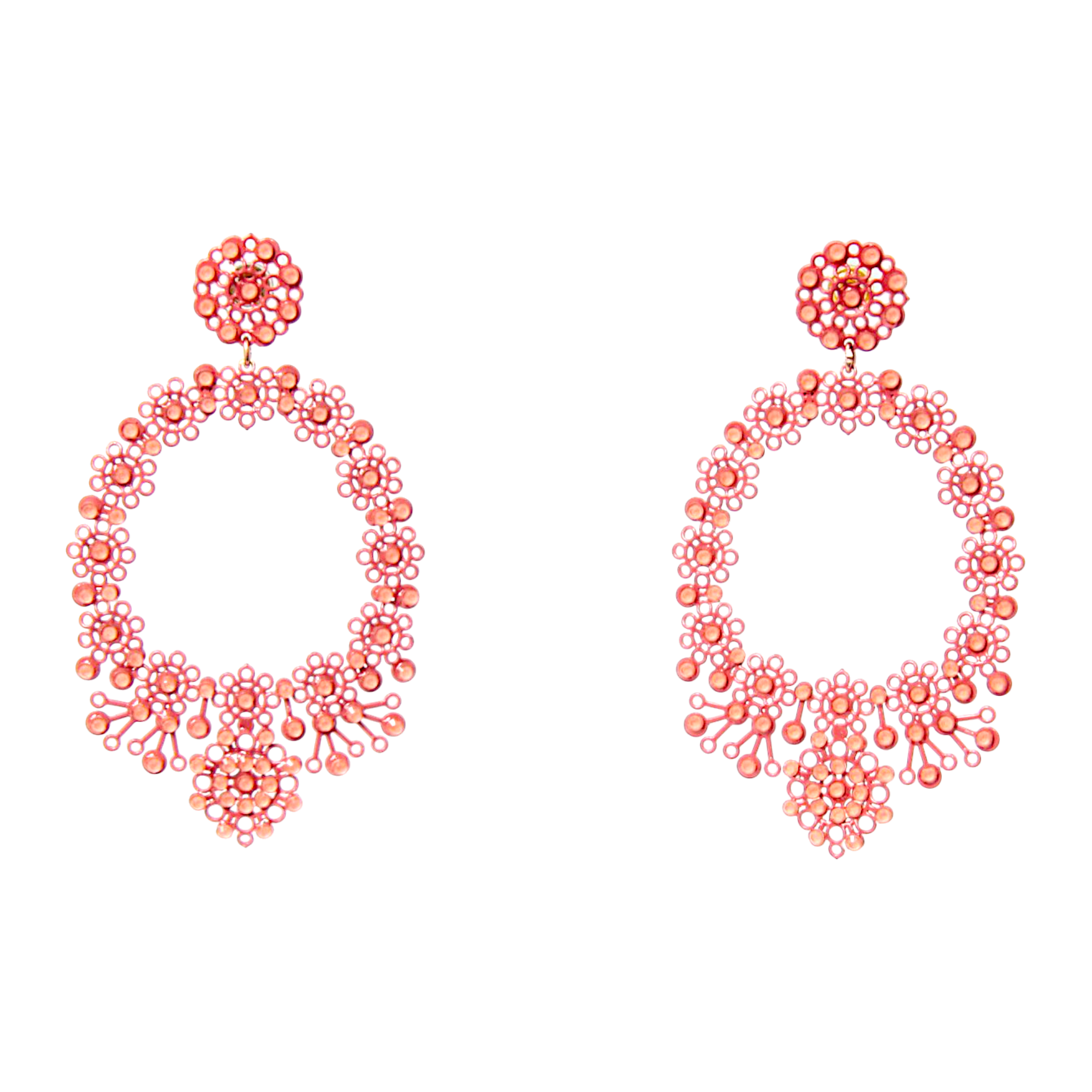 Pendientes Ovalados Merletti 02