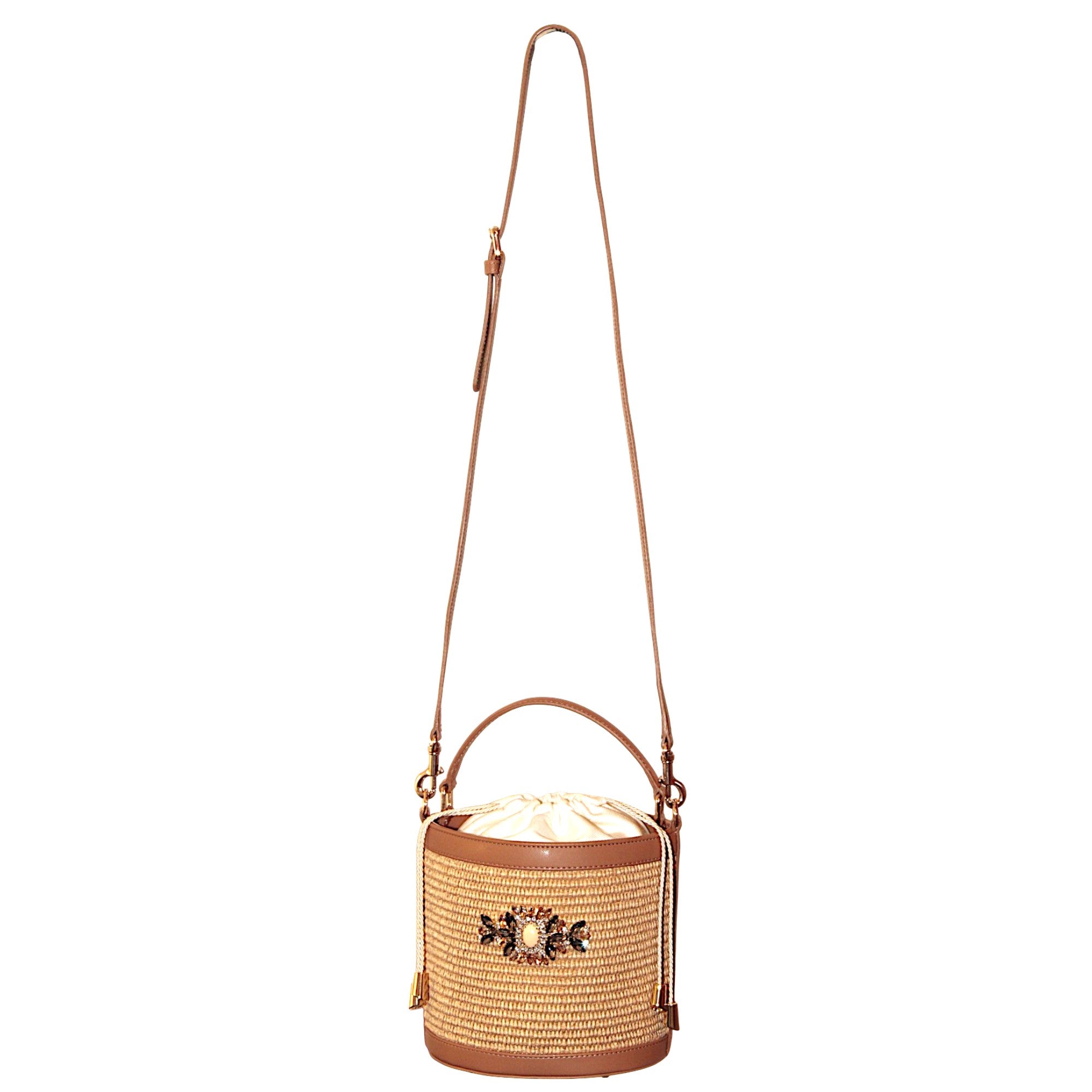AURELIA HERITAGE BUCKET BAG by DAMAPREZIOSA