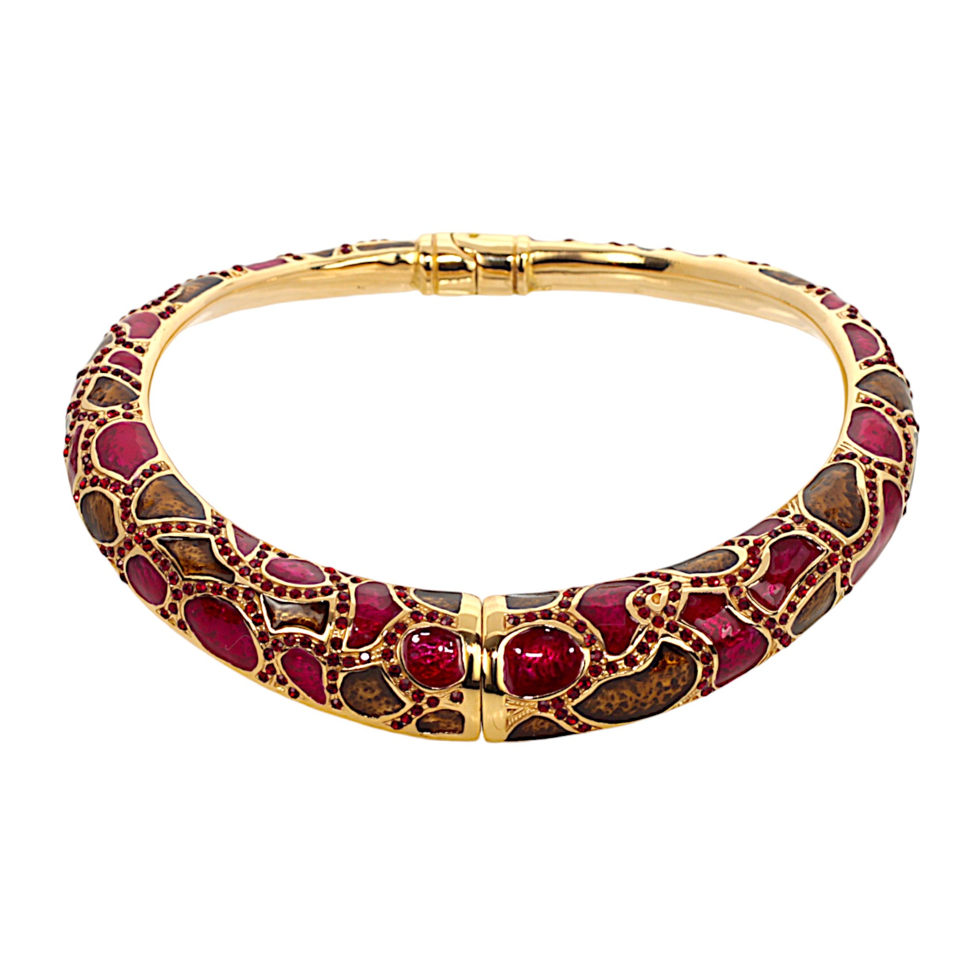 COLLANA MOSAICO ROSSO