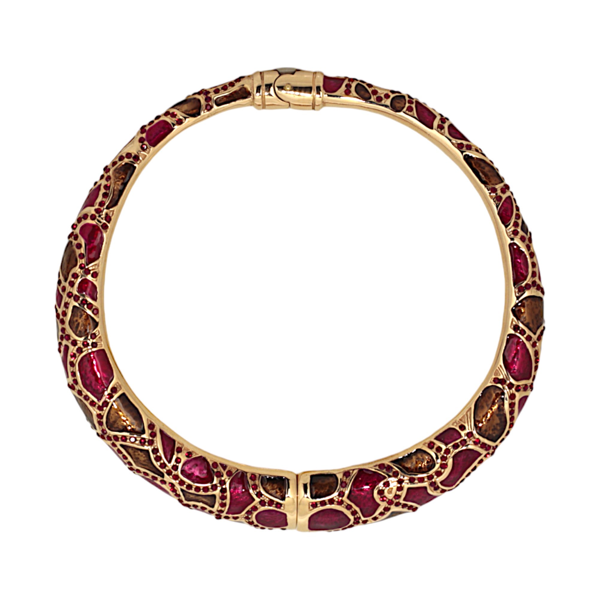 COLLANA MOSAICO ROSSO