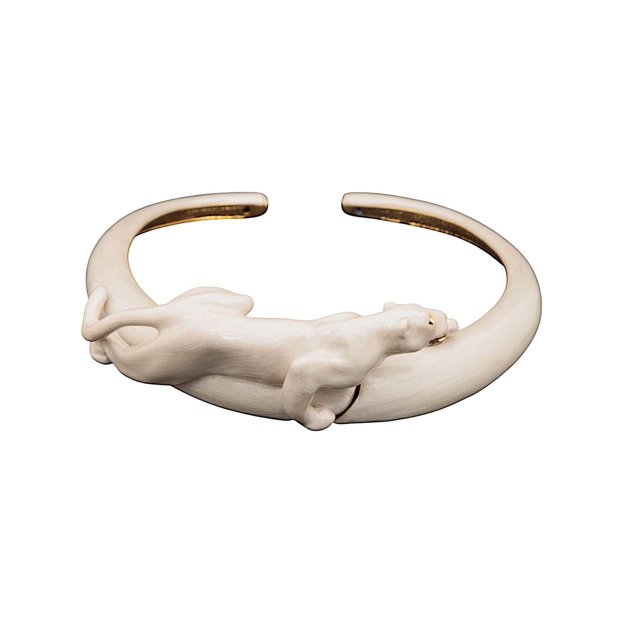 NECKLACE PEARL PANTHER