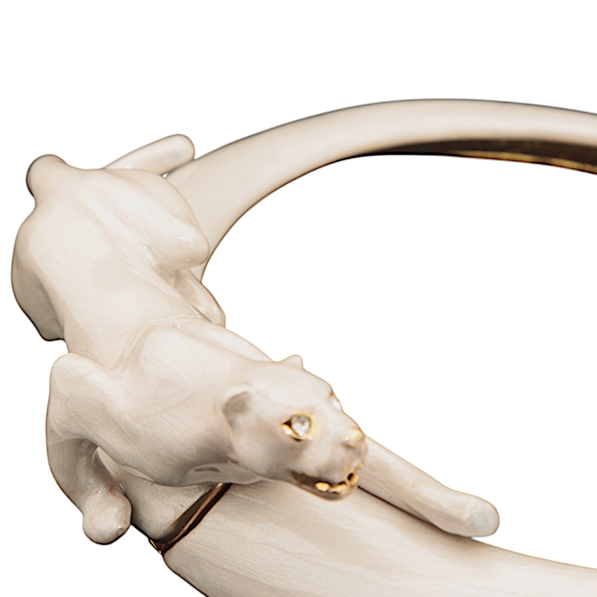 COLLAR PERLA PANTERA