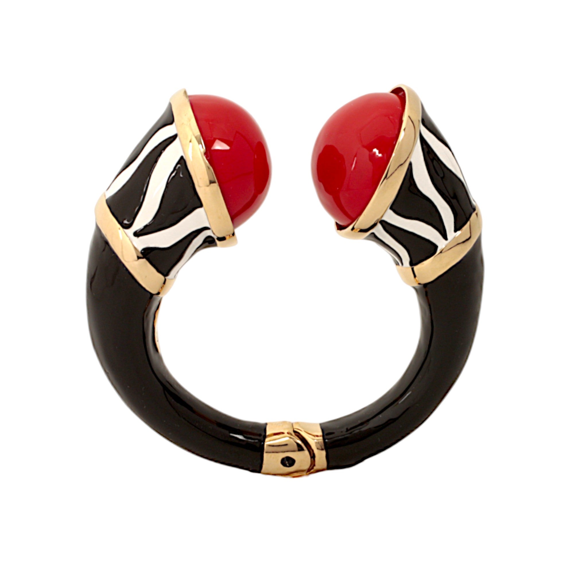 BRACCIALE CABOCHON ROSSO