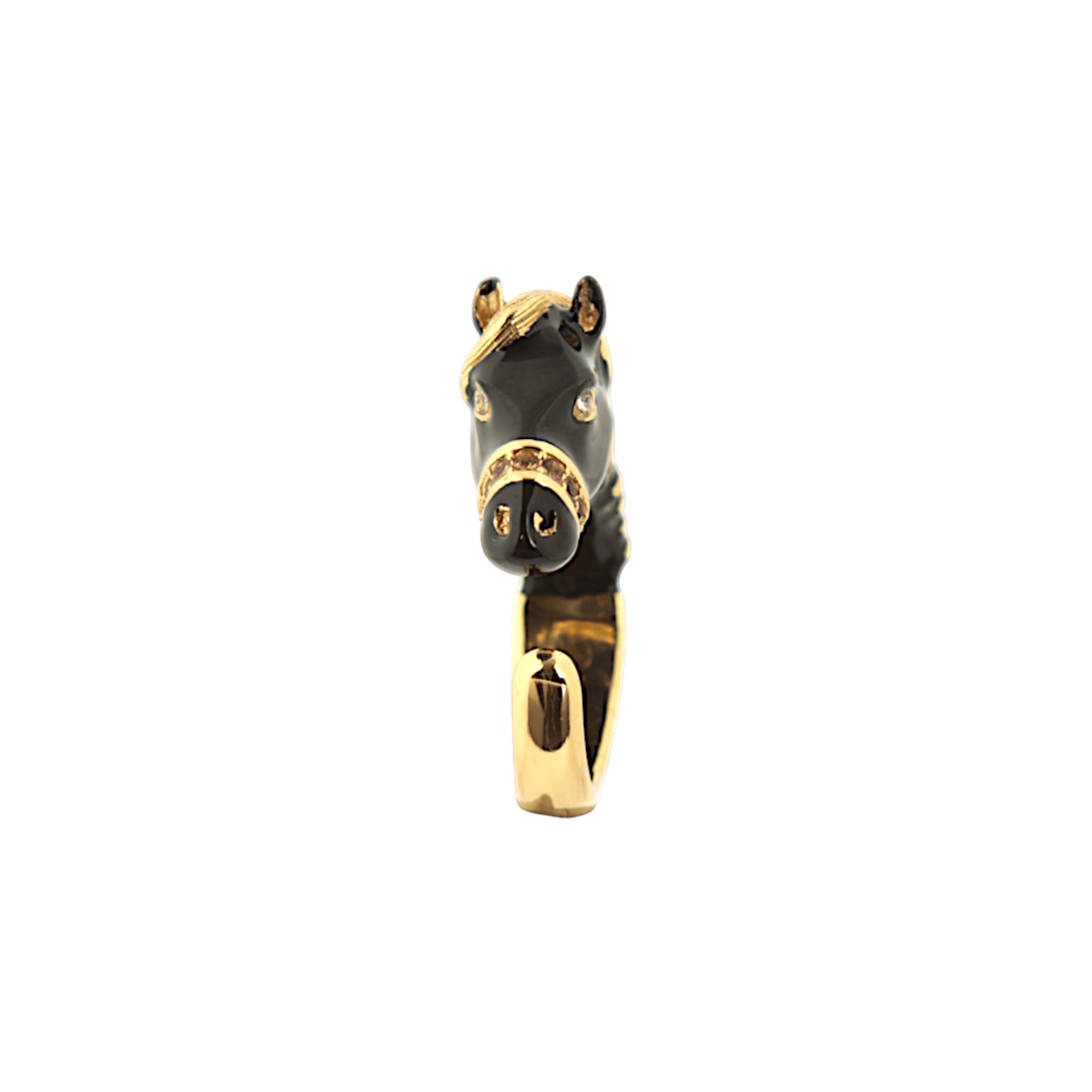 BLACK HORSE RING