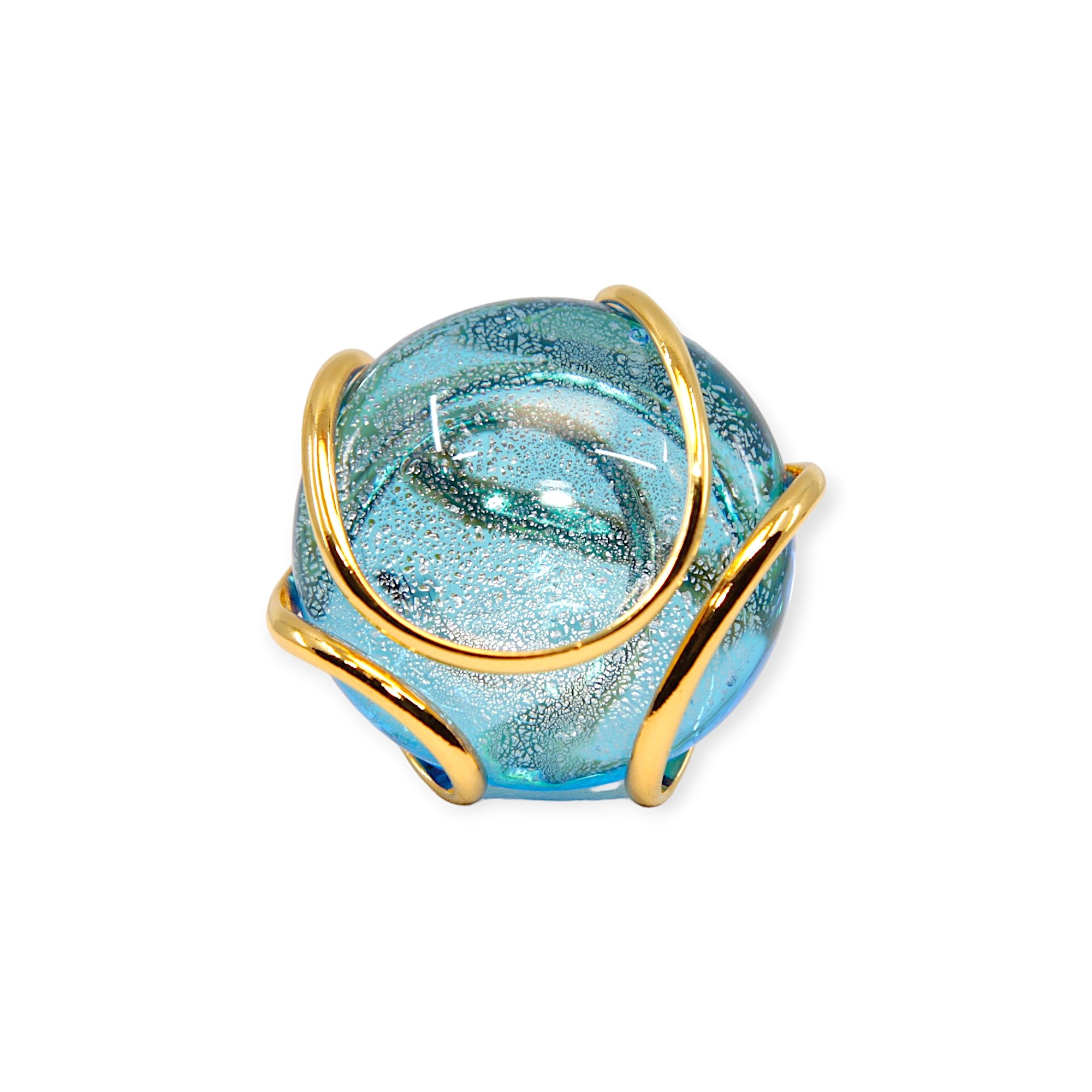 TURQUOISE CRYSTAL RING