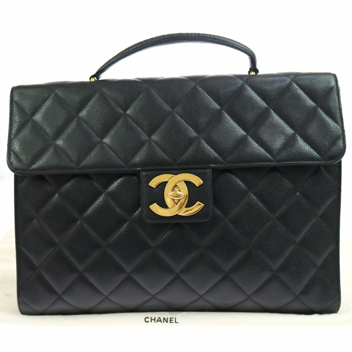 Chanel Black Briefcase