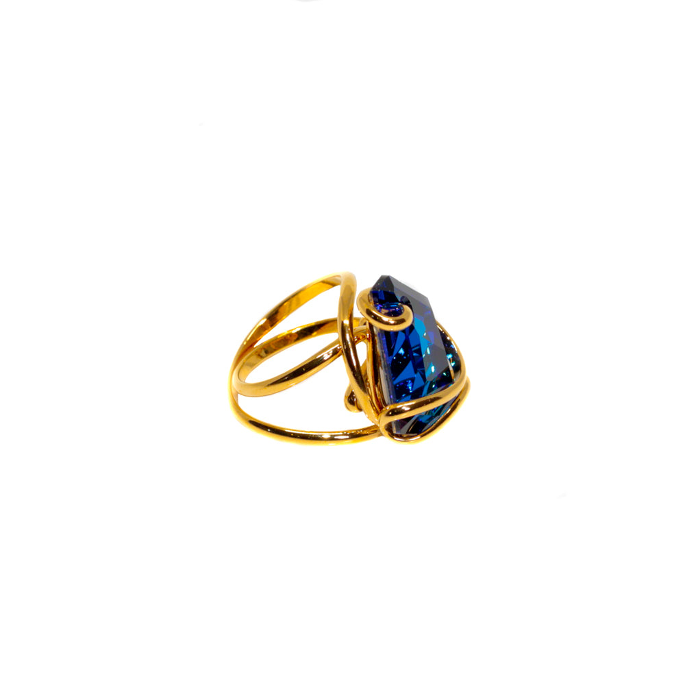 BLUE-ART RING SMALL