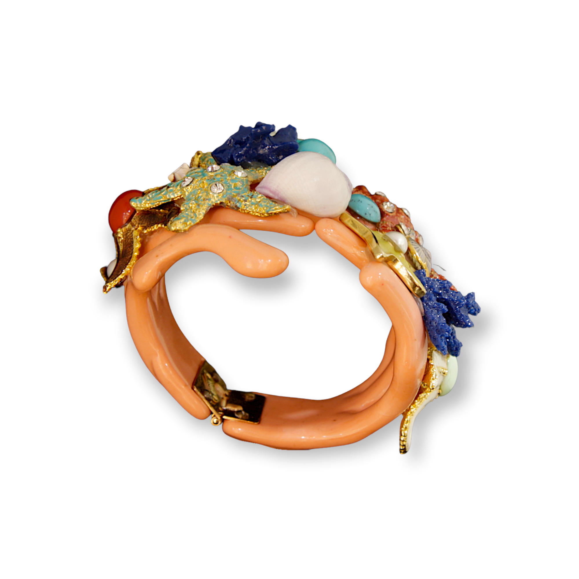 Bracciale Carlo Zini Luxury Italian fashion jewelry Anallergico Cristalli Swarovski e cristalli colorati Lavorazione artigianale.