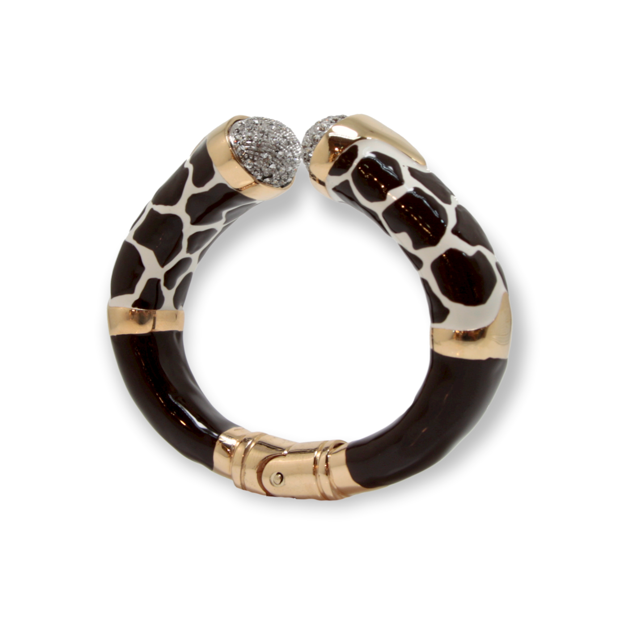 BRACCIALE GIRAFFA CON CRISTALLI