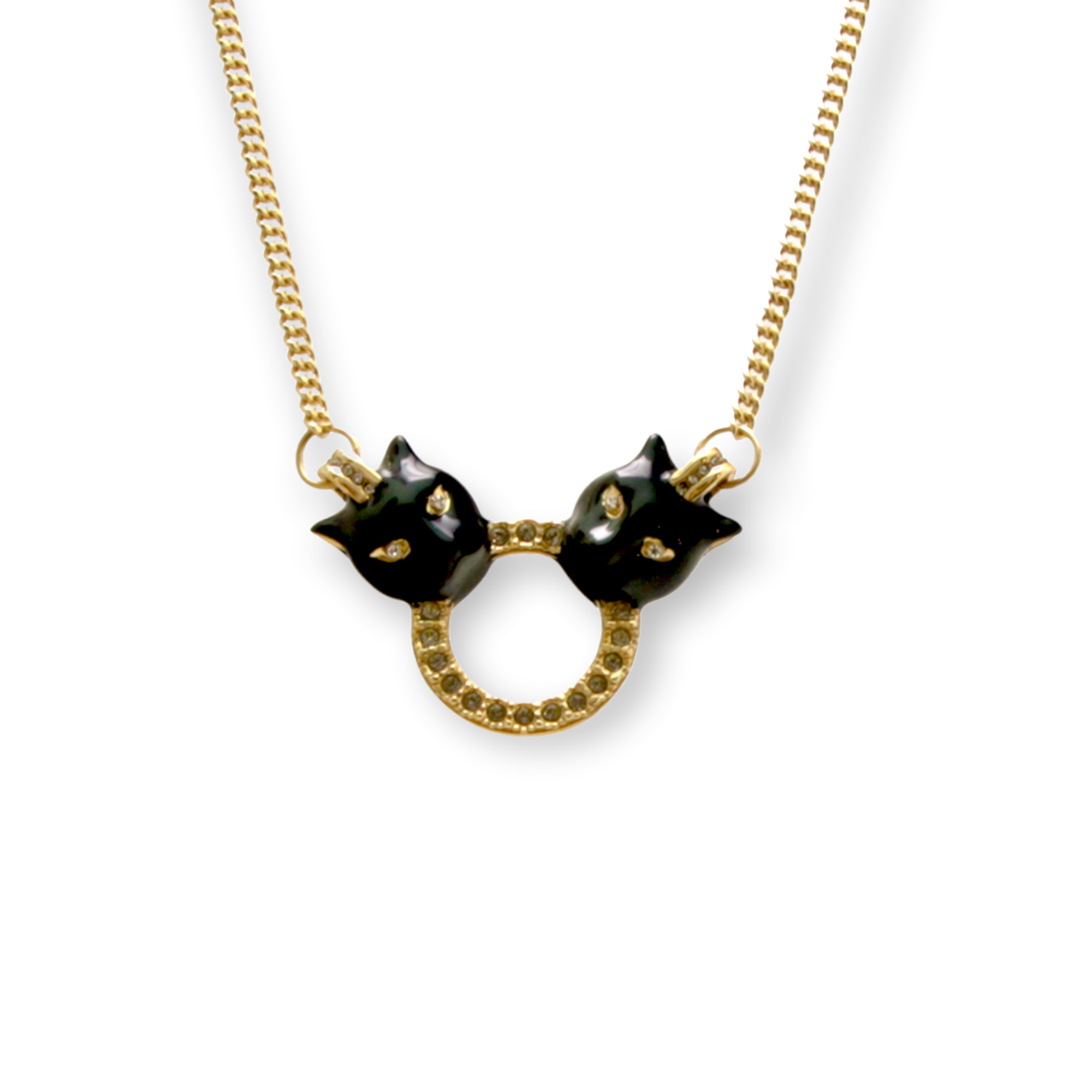 Black panther necklace discount gold