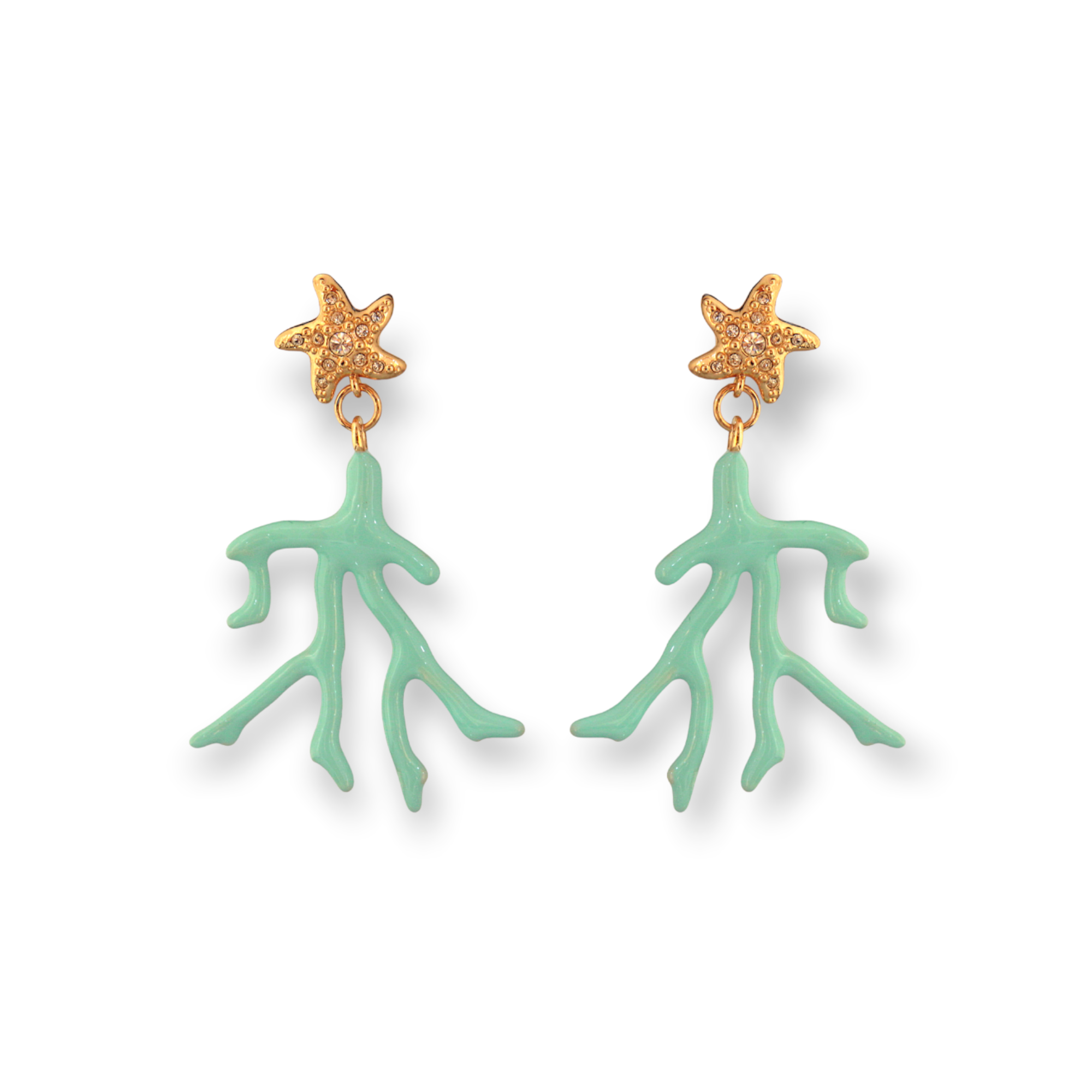 EARRINGS 2731 Turquoise color