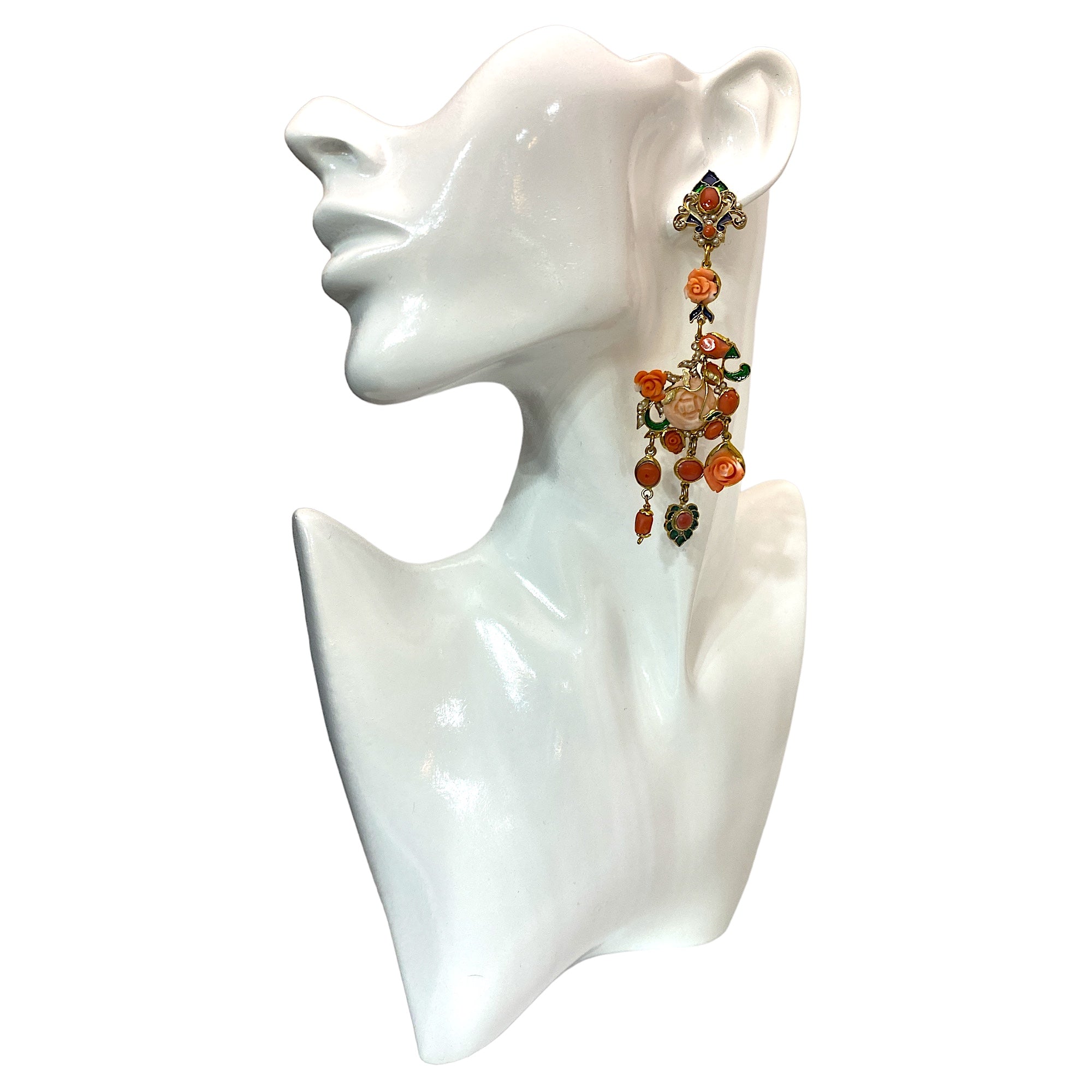 ORECCHINI DI CORALLO