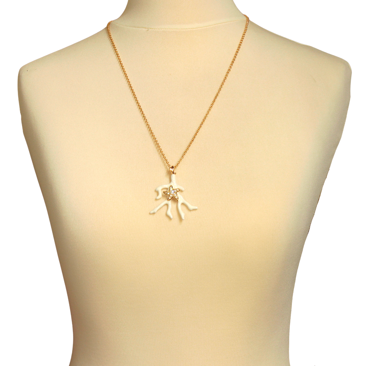 NECKLACE 2840 White color