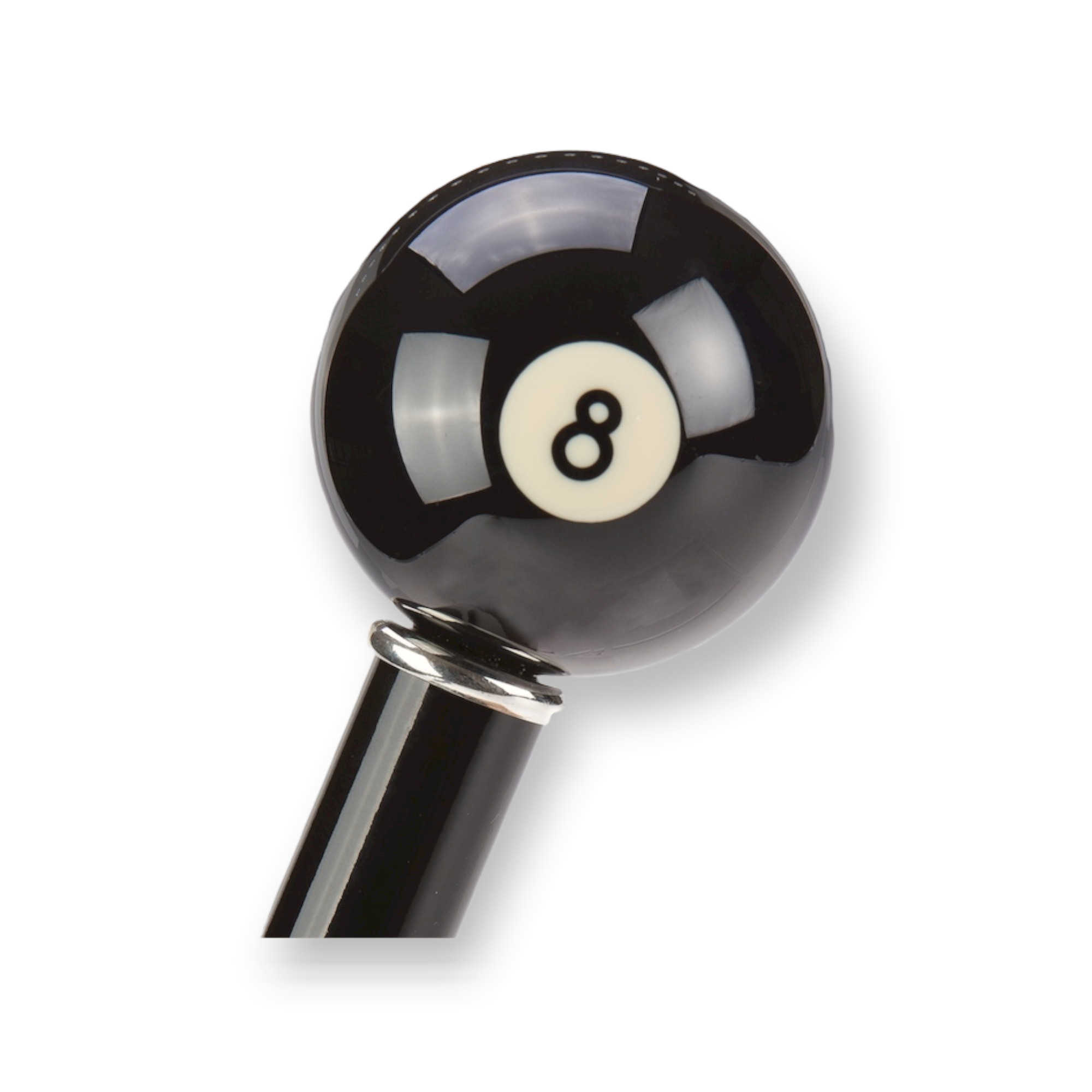 BILLIARD BALL-8 WALKING STICK