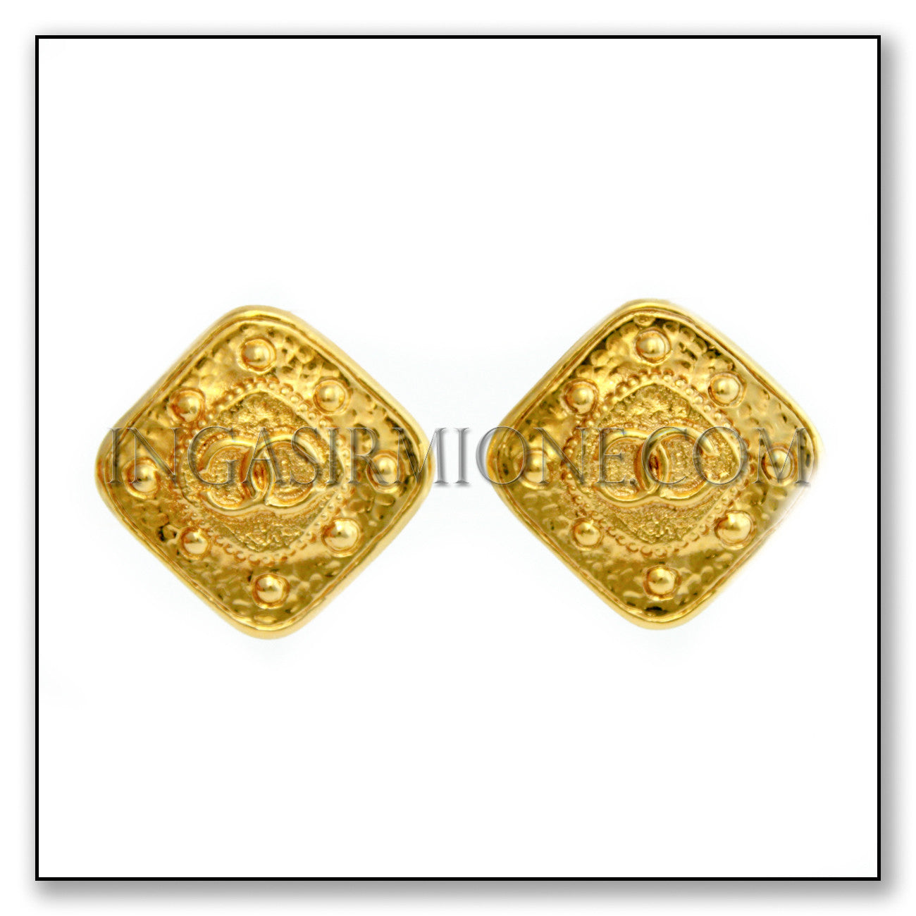 CHANEL CLIP ON EARRINGS