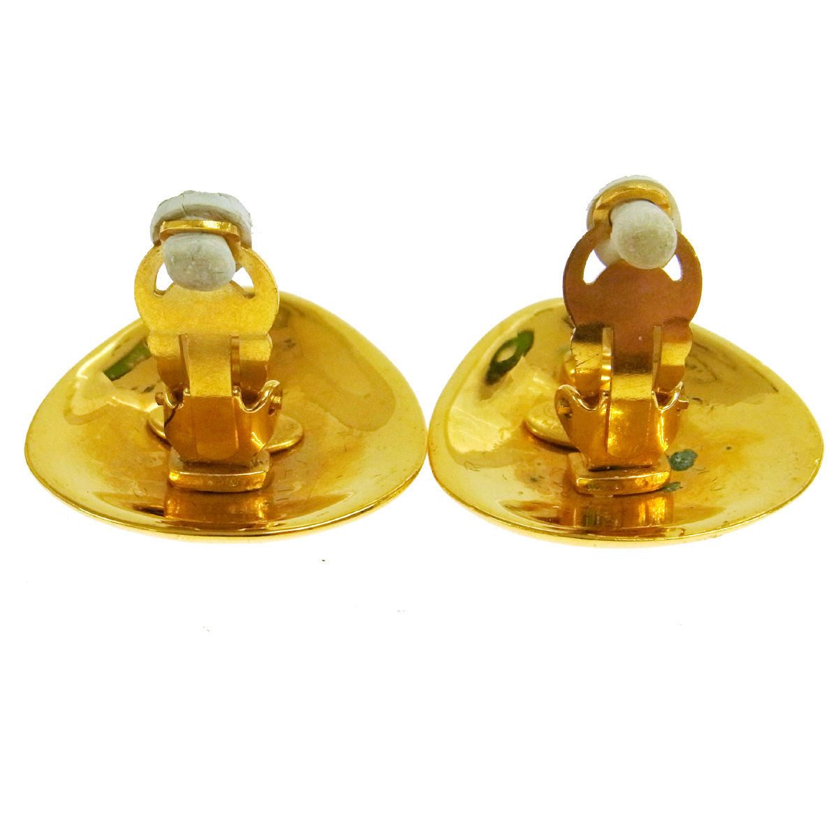 ORECCHINI MAXI VINTAGE CHANEL CON LOGO CC