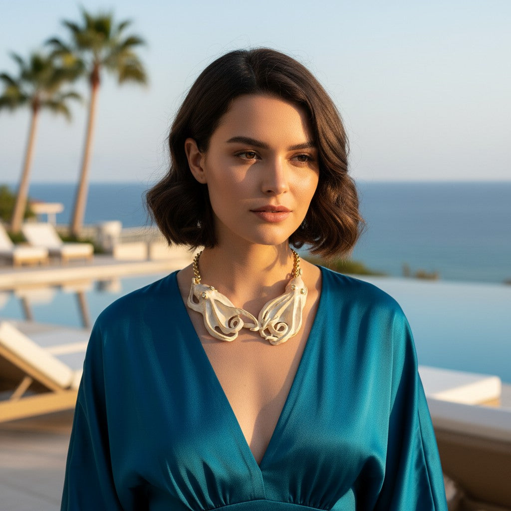 Octopus Statement Necklace