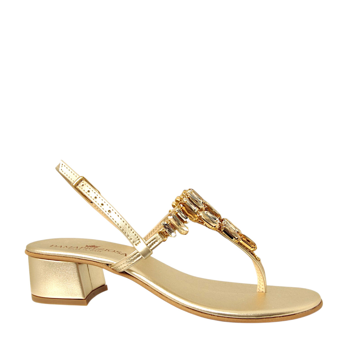 Gabrielle Topaz Jewel Sandal