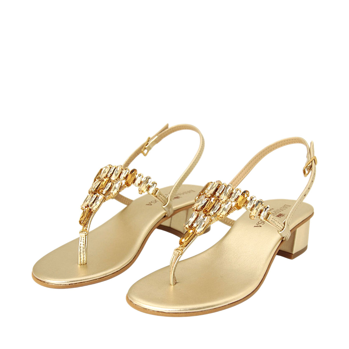 Gabrielle Topaz Jewel Sandal