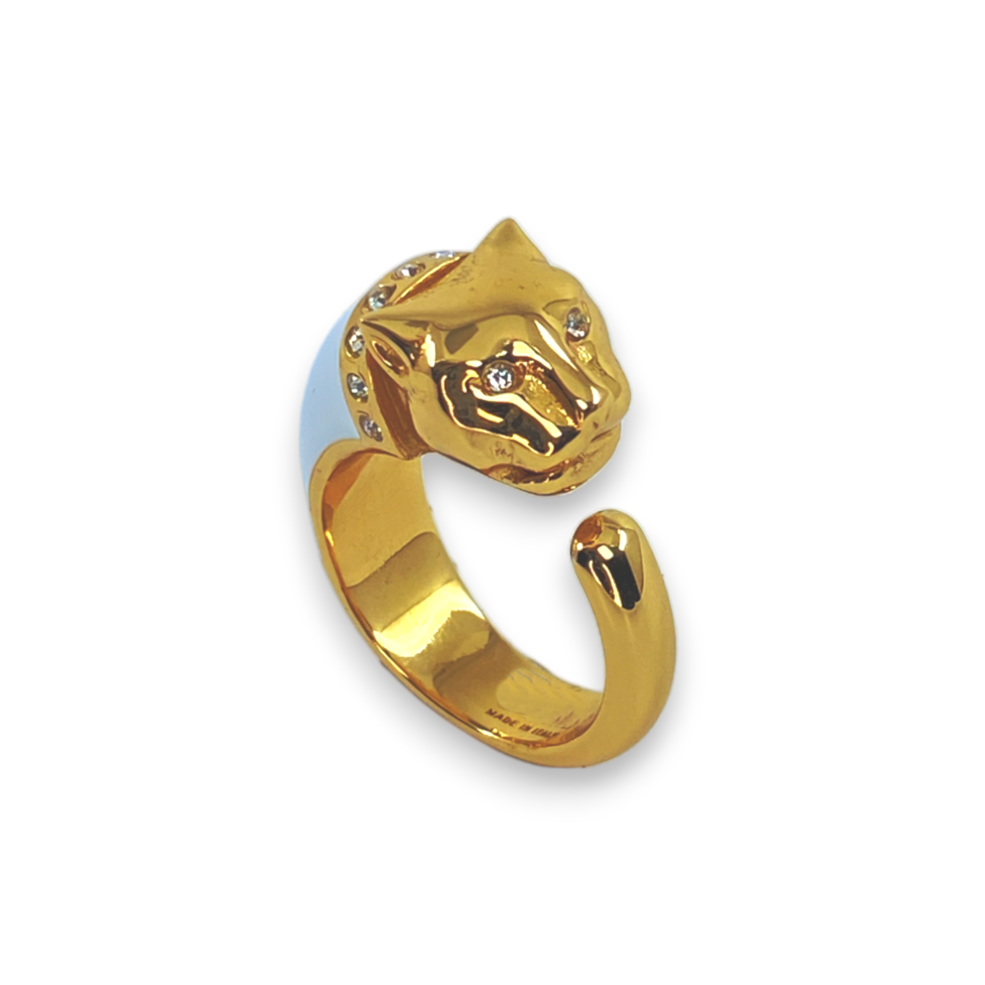 PANTHER RING WHITE M