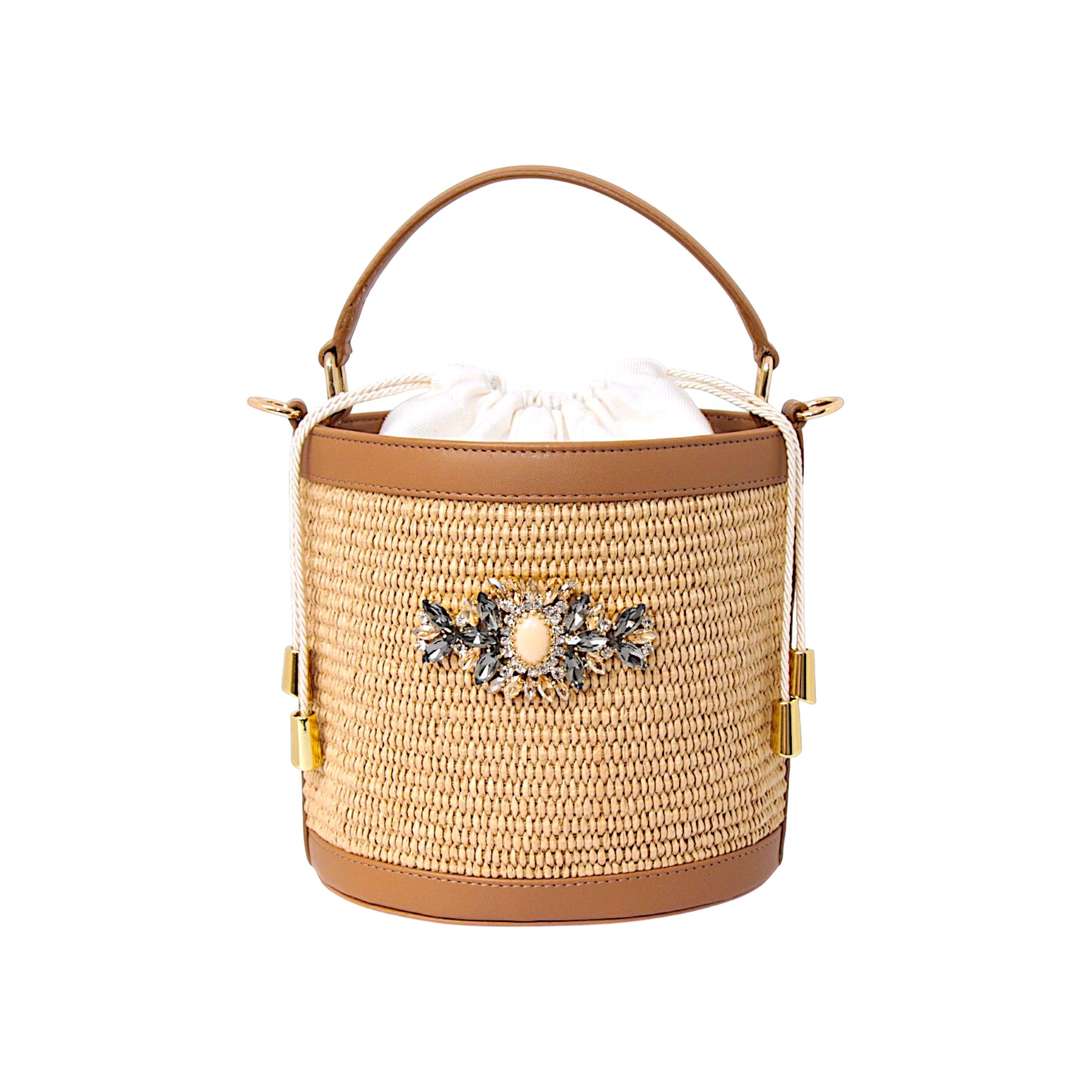 AURELIA HERITAGE BUCKET BAG by DAMAPREZIOSA