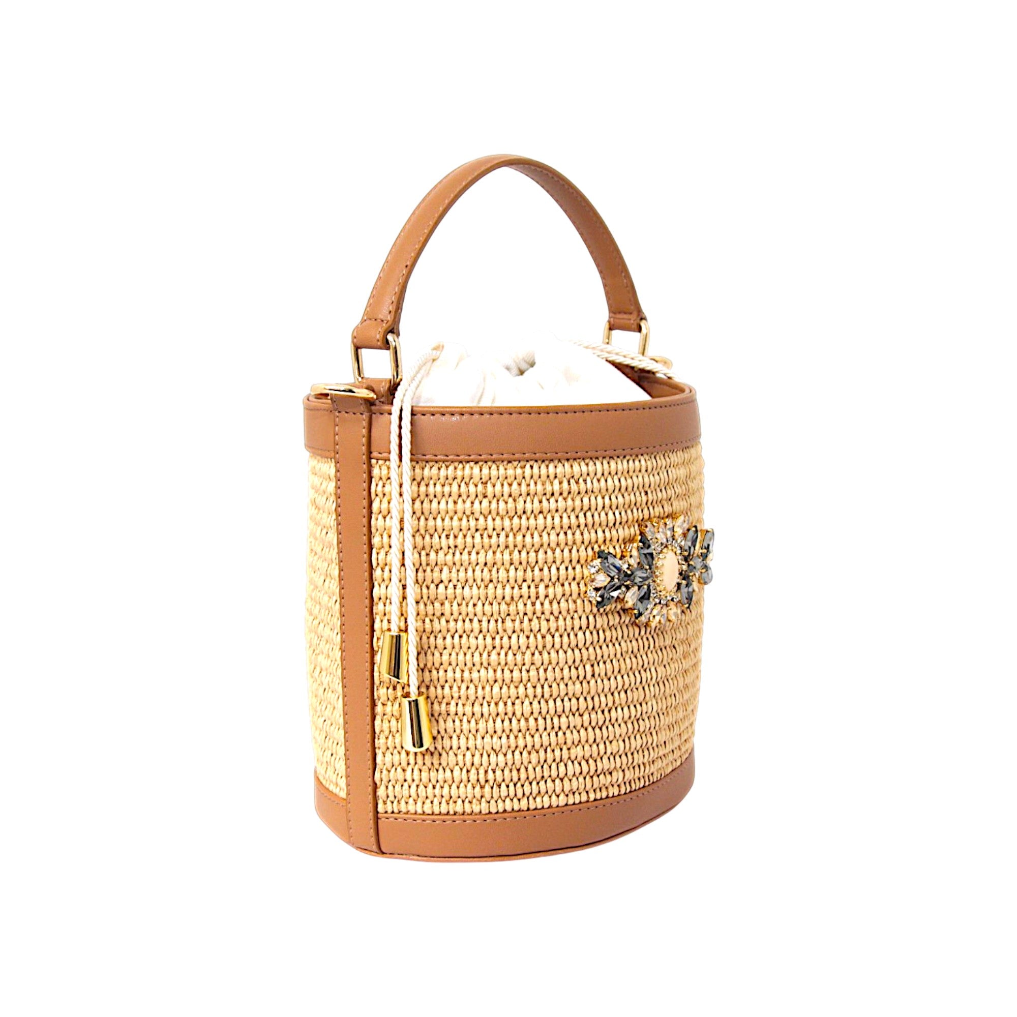 AURELIA HERITAGE BUCKET BAG by DAMAPREZIOSA