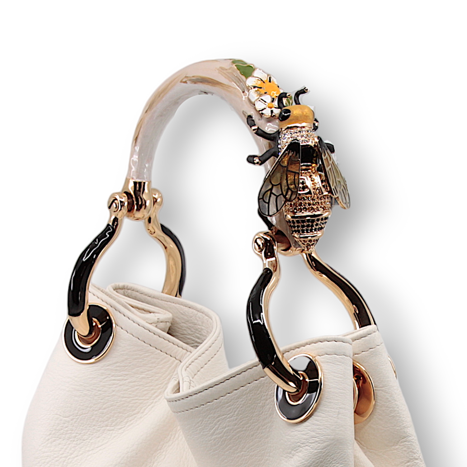Borsa off white piccola on sale