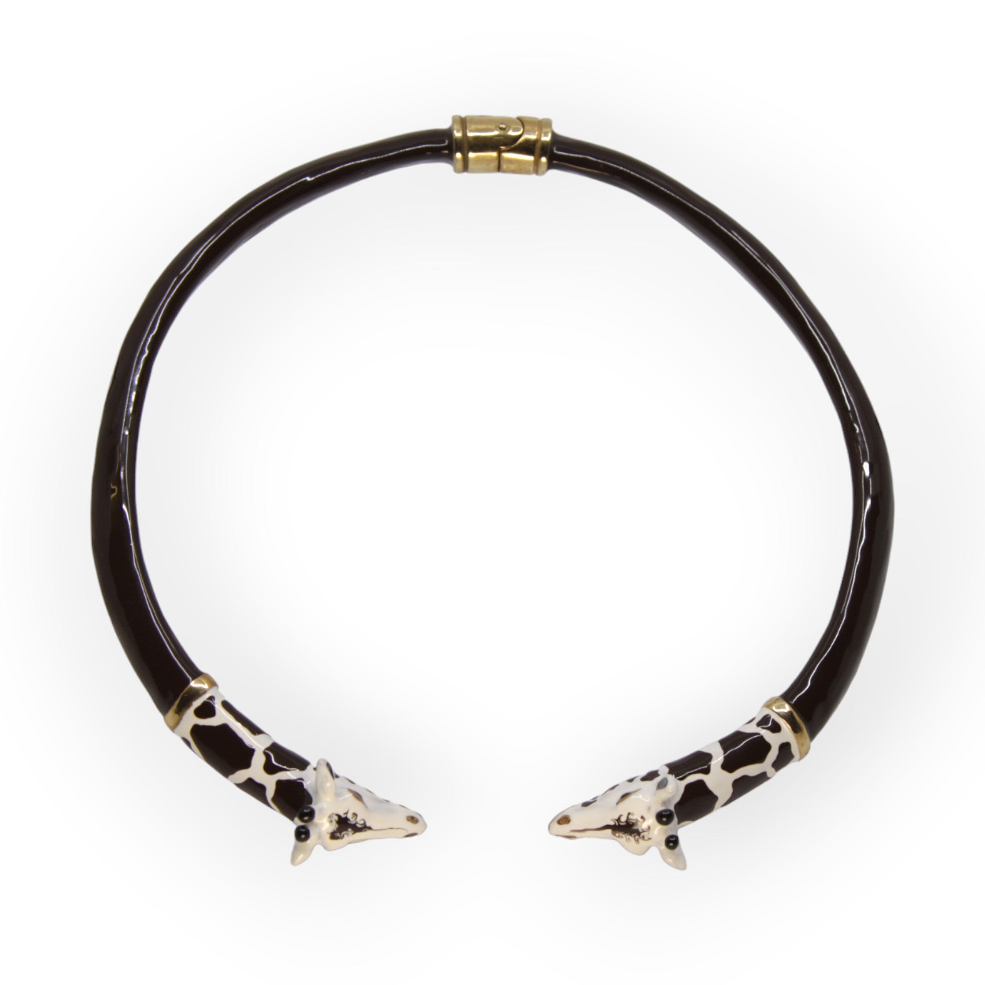 DOUBLE-HEADED GIRAFFE NECKLACE