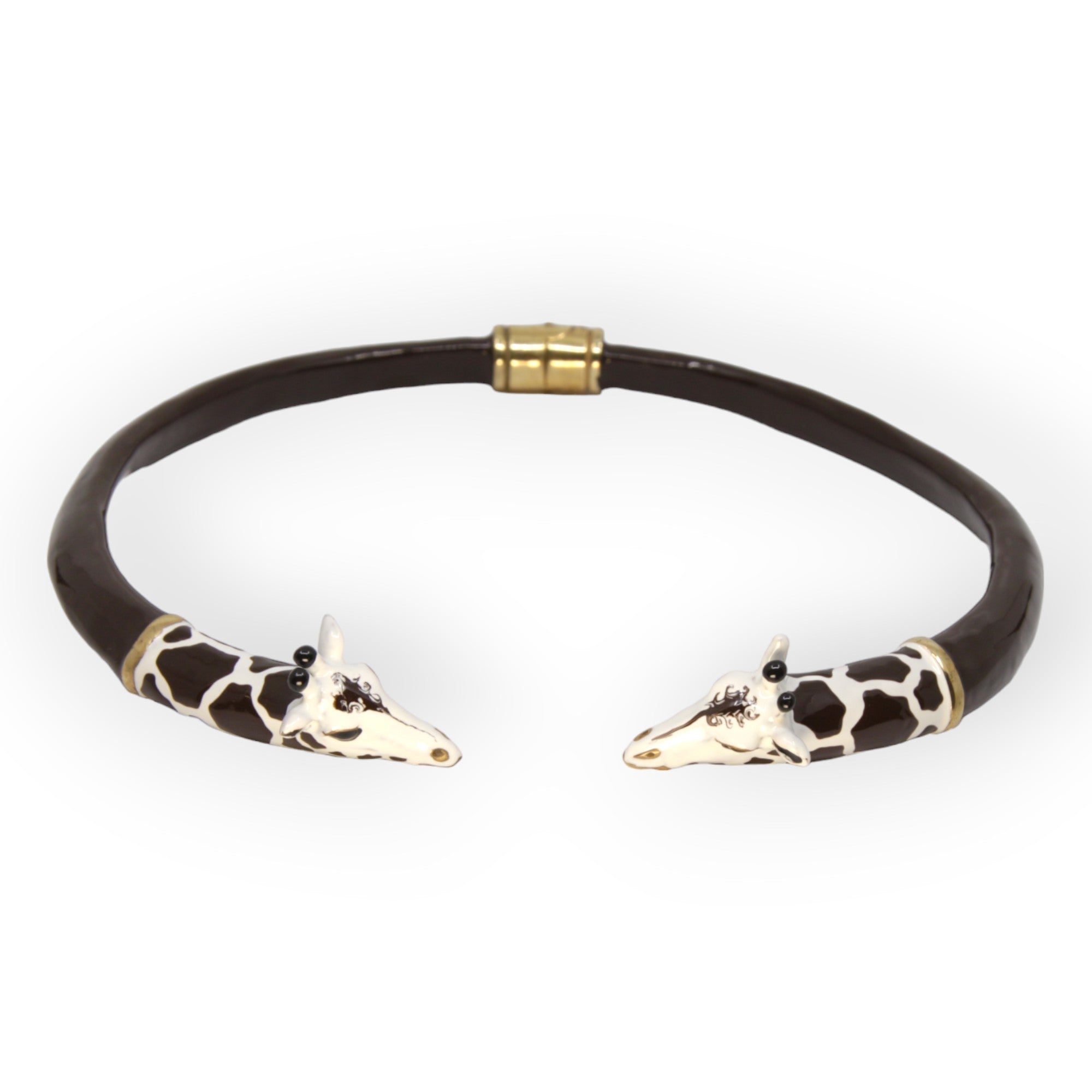 DOUBLE-HEADED GIRAFFE NECKLACE