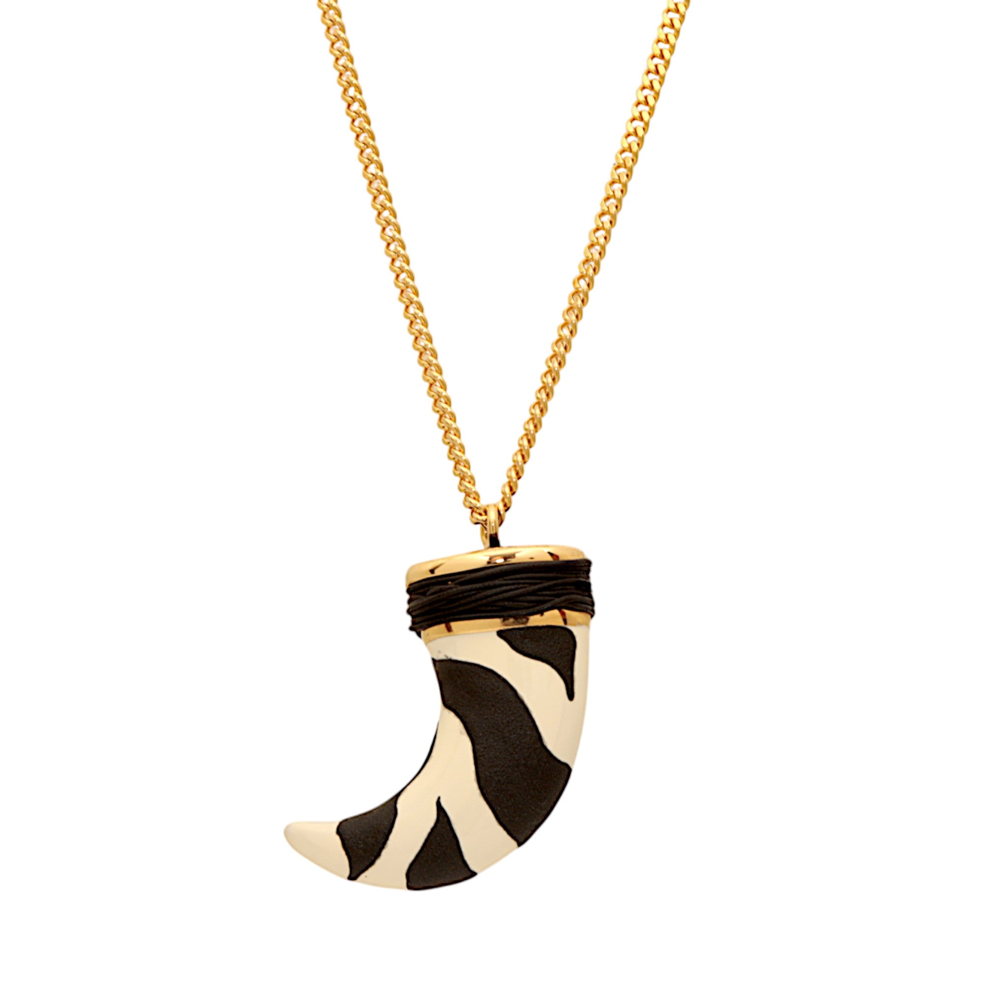 HORNET B/W NECKLACE
