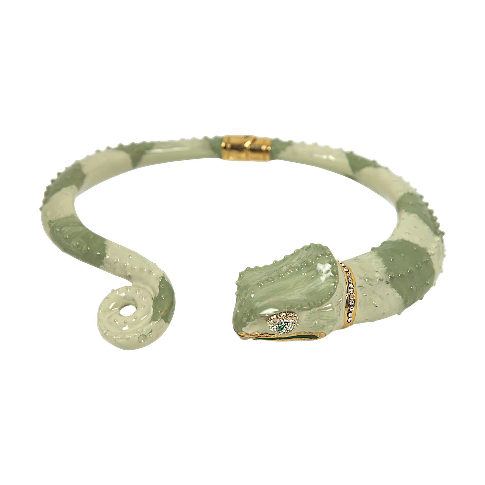 NECKLACE CHAMELEON WHIT CRYSTALS