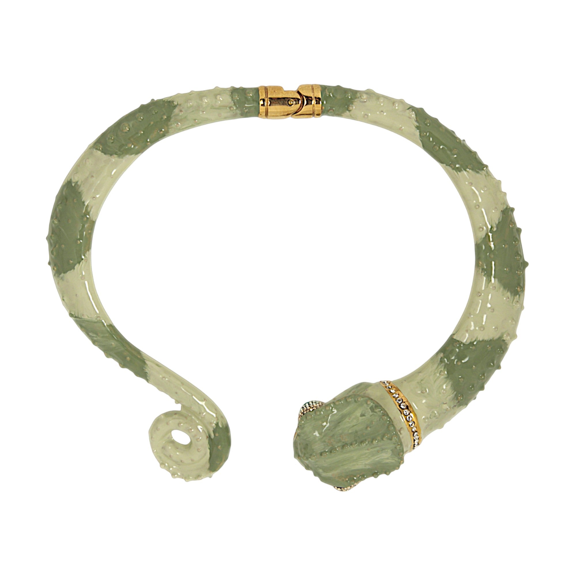 NECKLACE CHAMELEON WHIT CRYSTALS