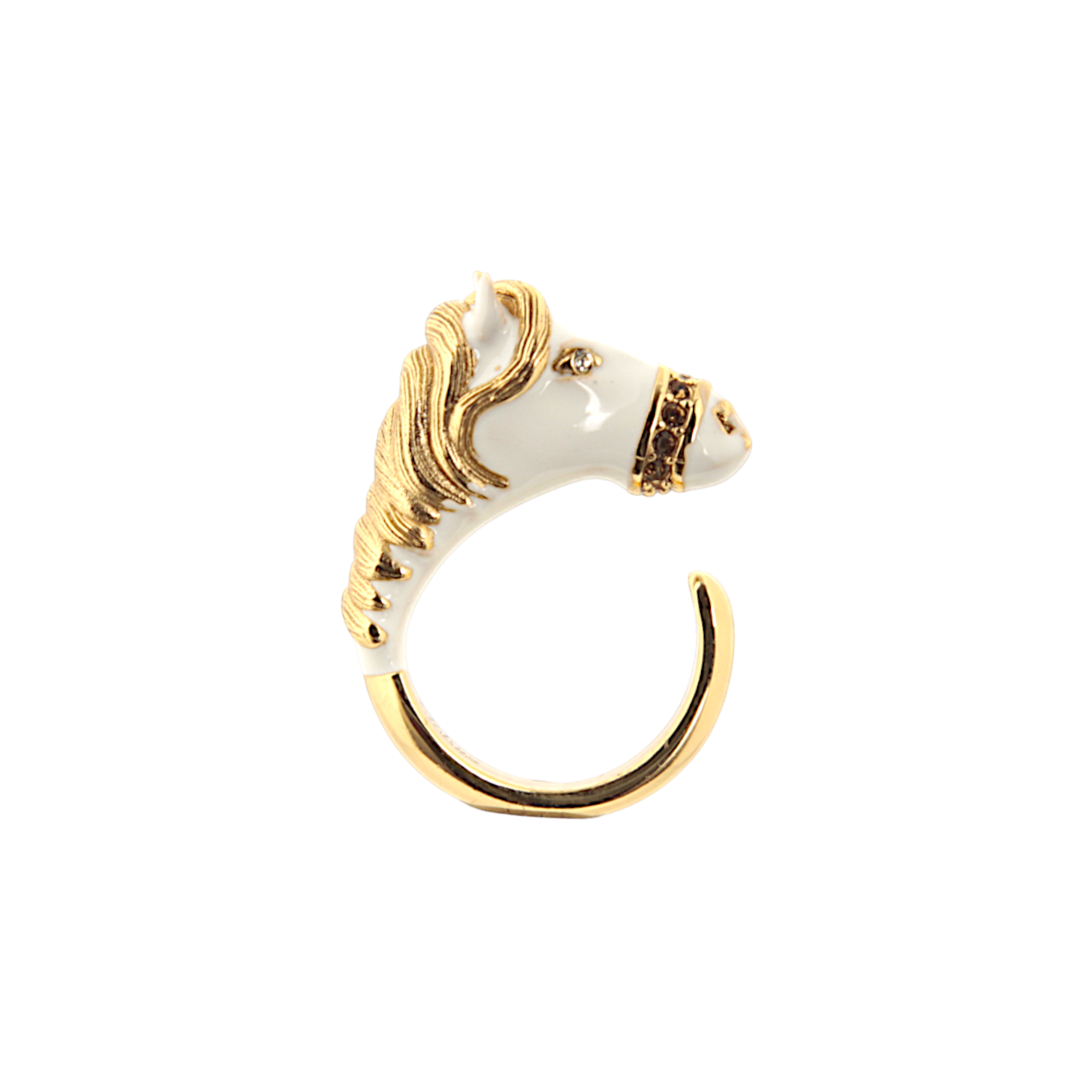 WHITE HORSE RING