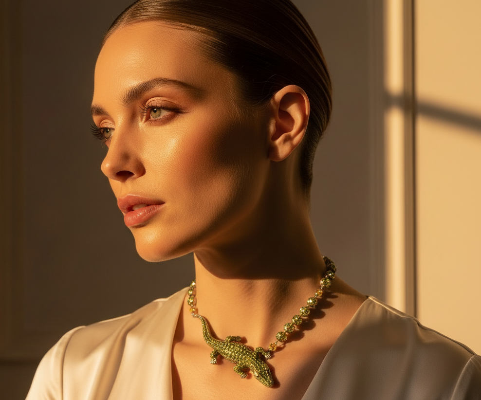 CROCODILLE NECKLACE