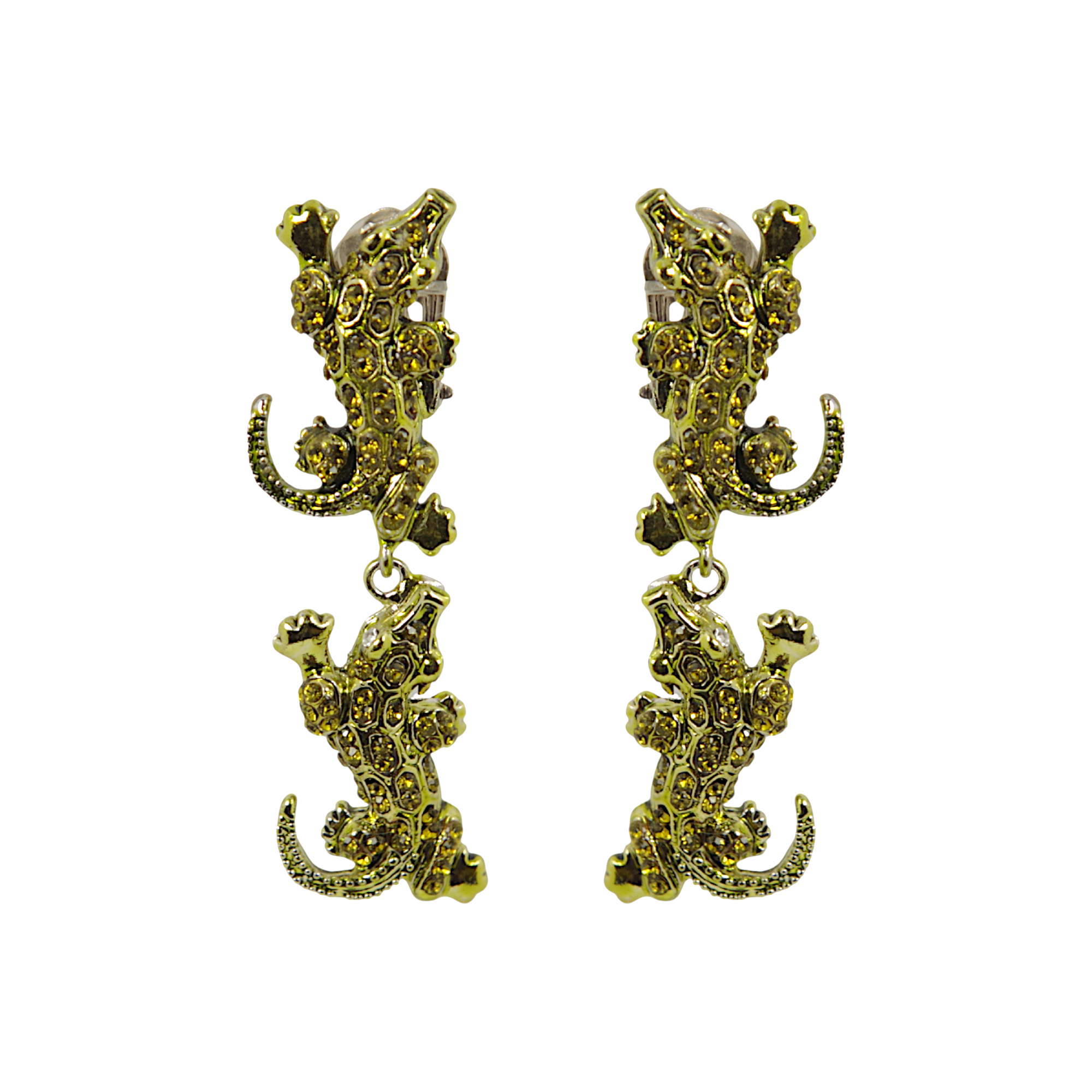 CROCODILE EARRINGS