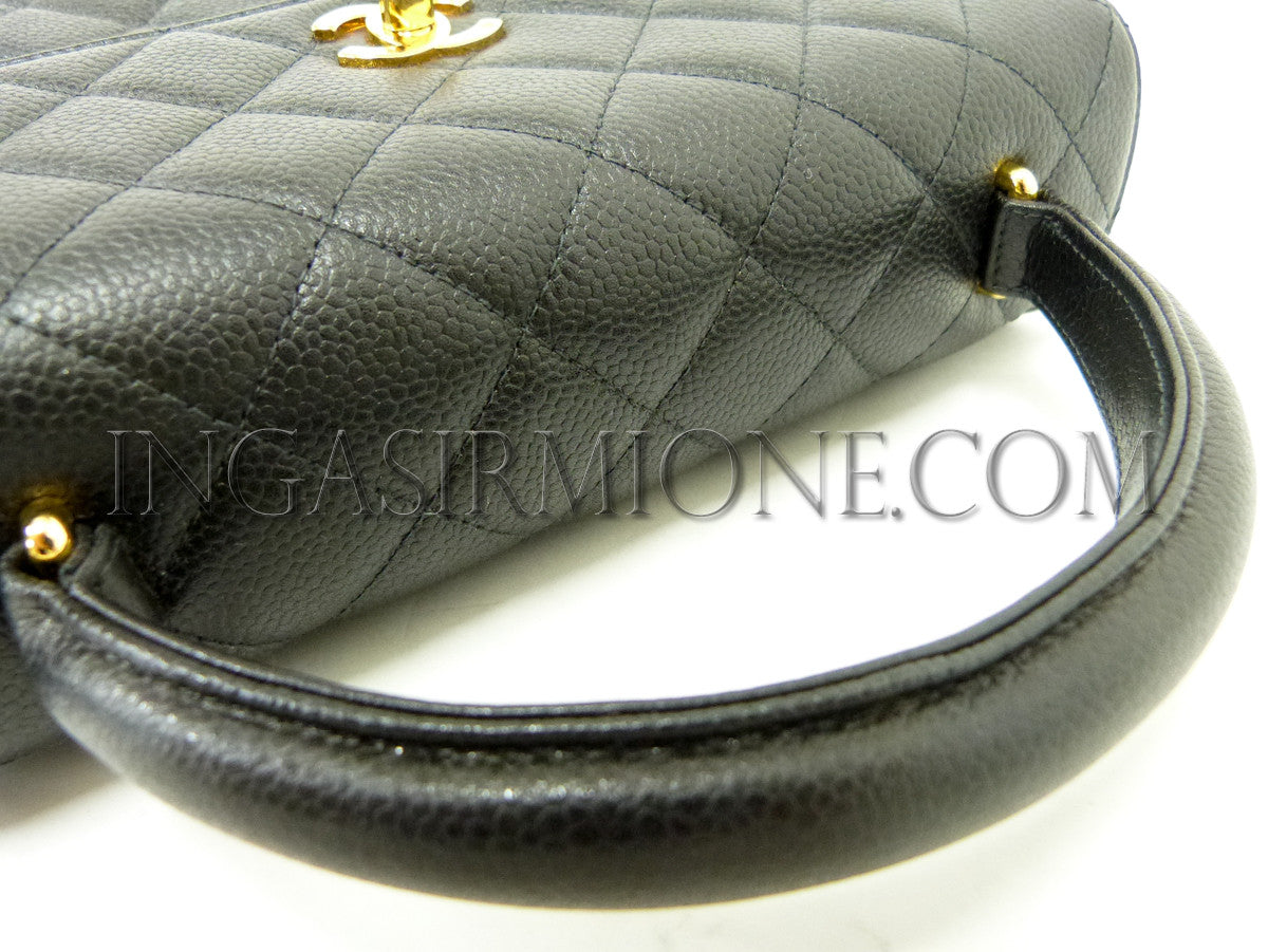 CHANEL Mini  black caviar 