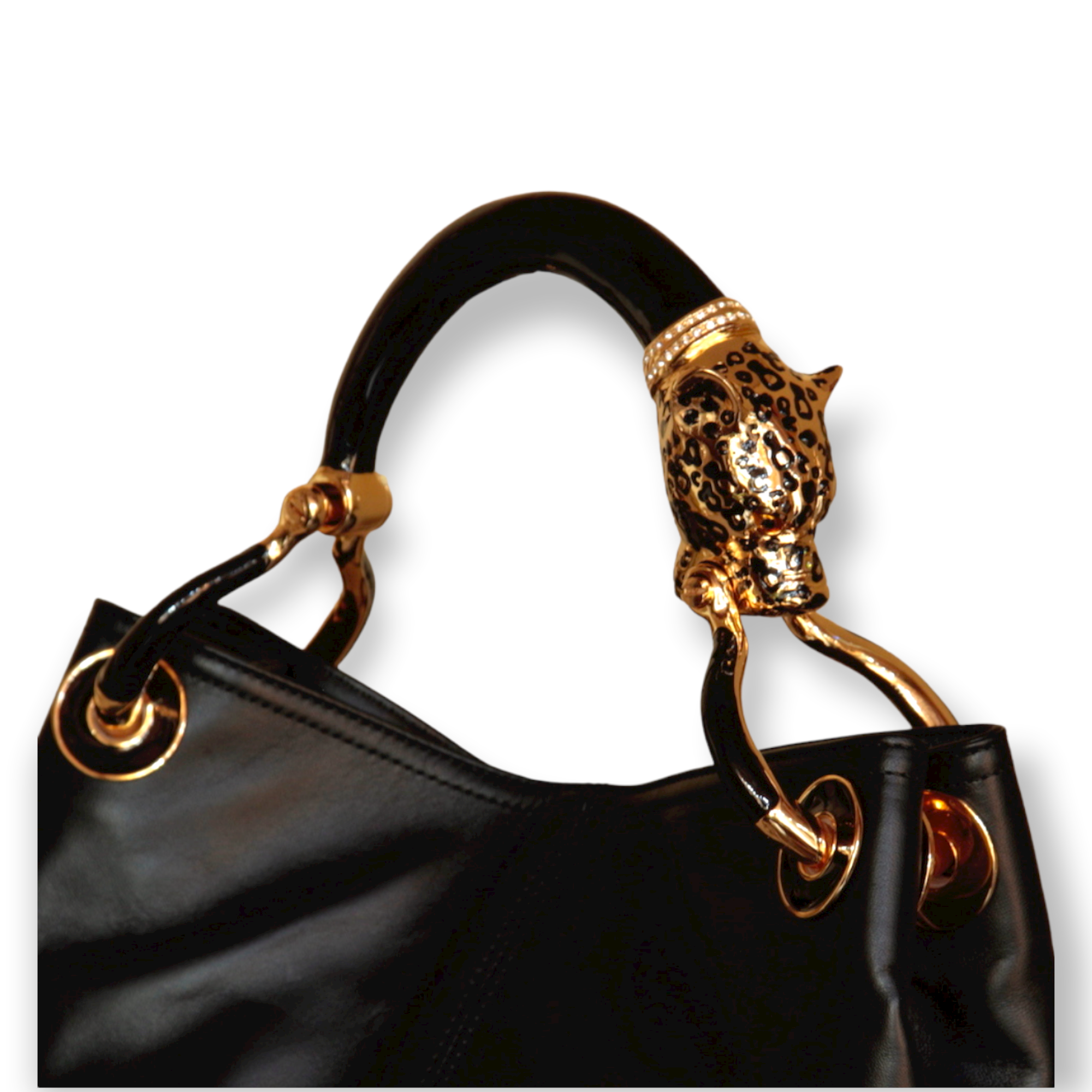 . Precious handbag made in Italy with fine accessories  Creart2 made in polychrome enamels and exclusive hides