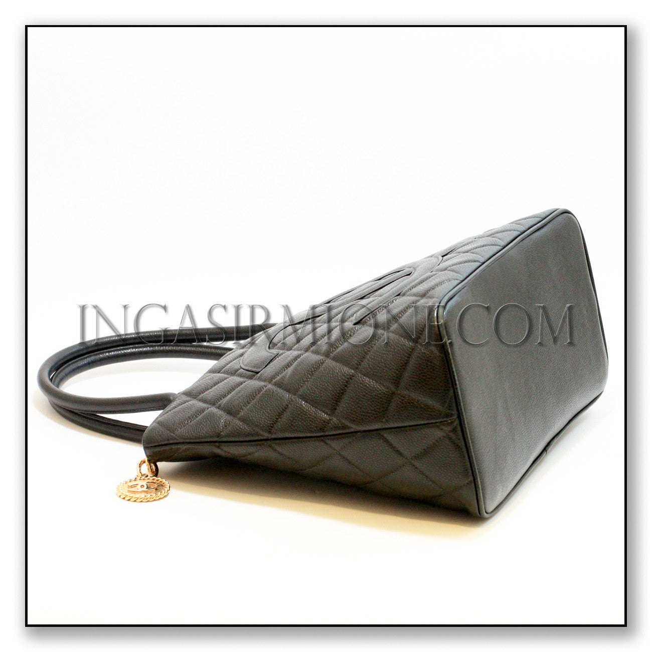 CHANEL Classic Quilted  Shopper Tote Bag