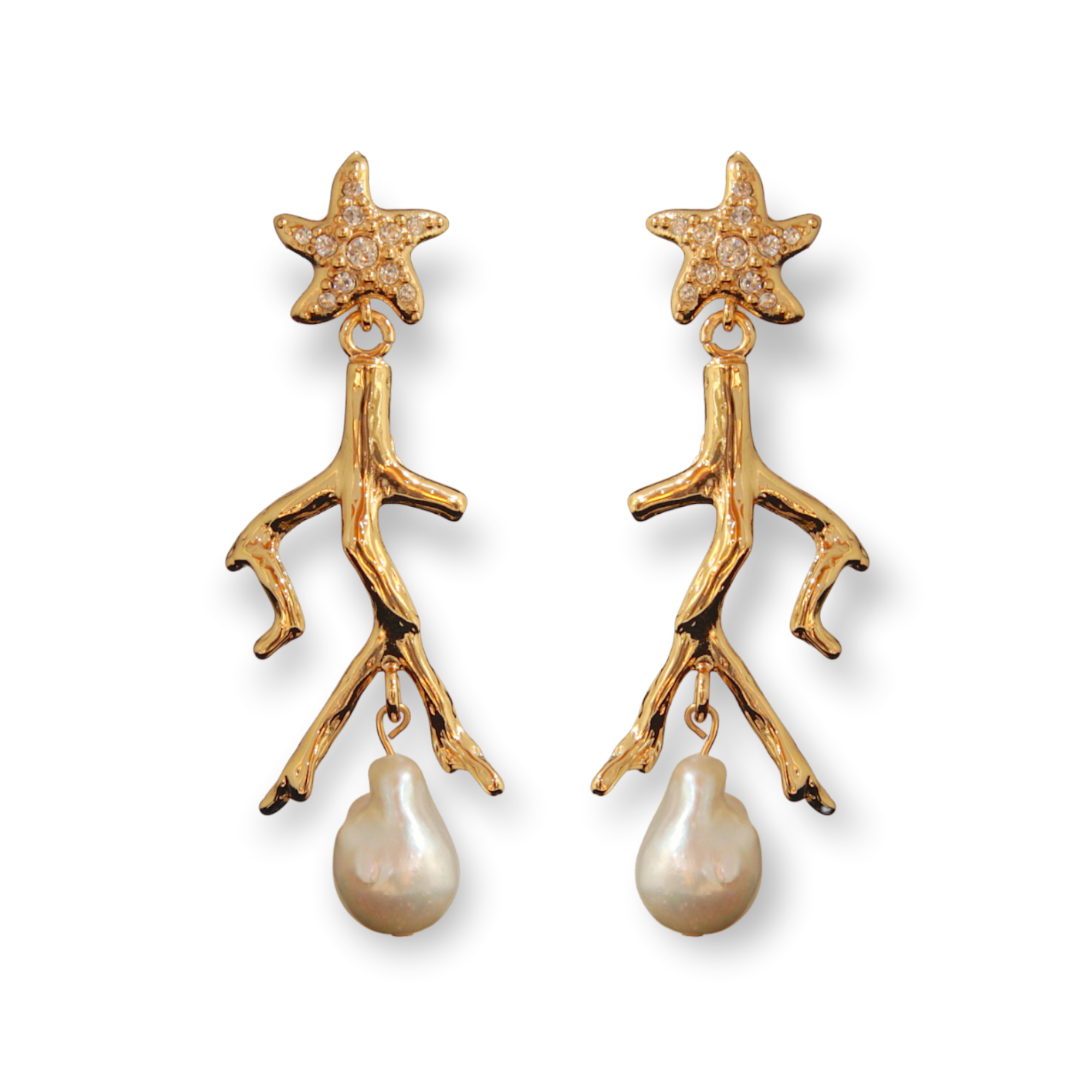 EARRINGS 2265 Gold plated