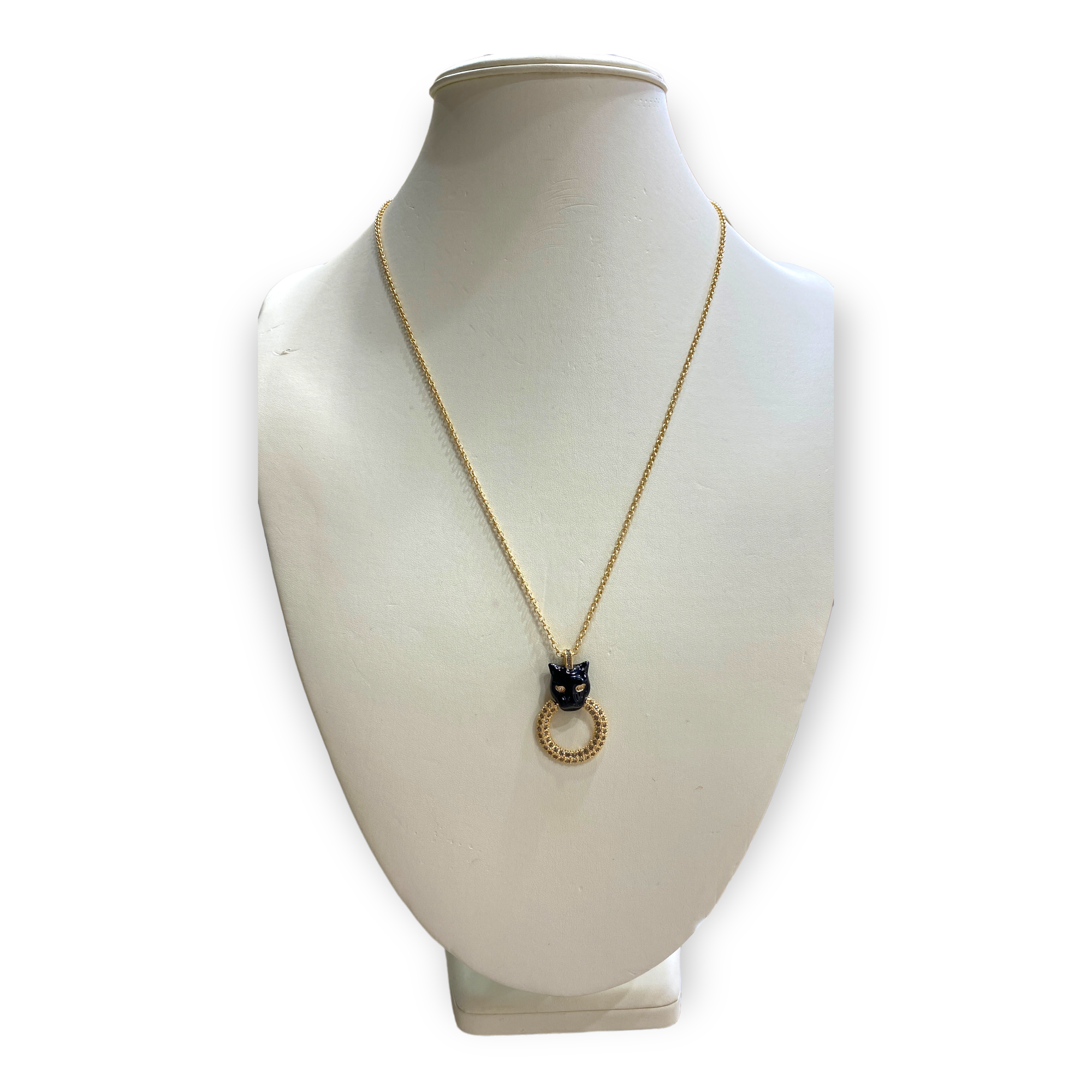 PANTHER NECKLACE BLACK M