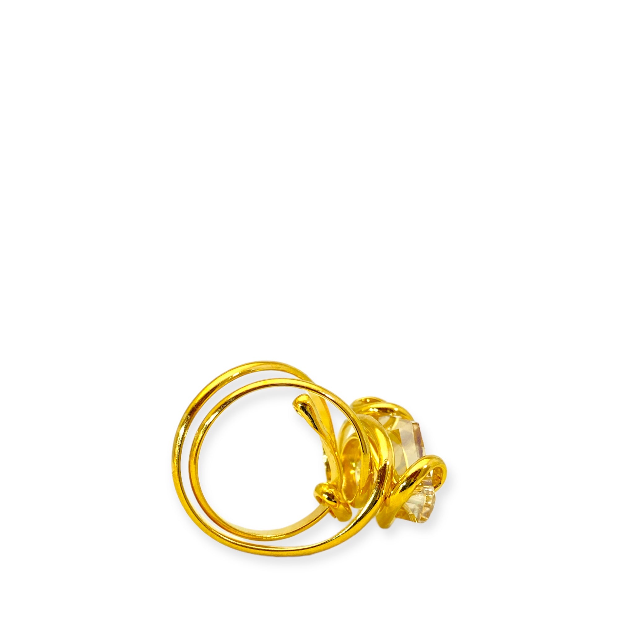 GOLDEN-SHADOW RING SMALL