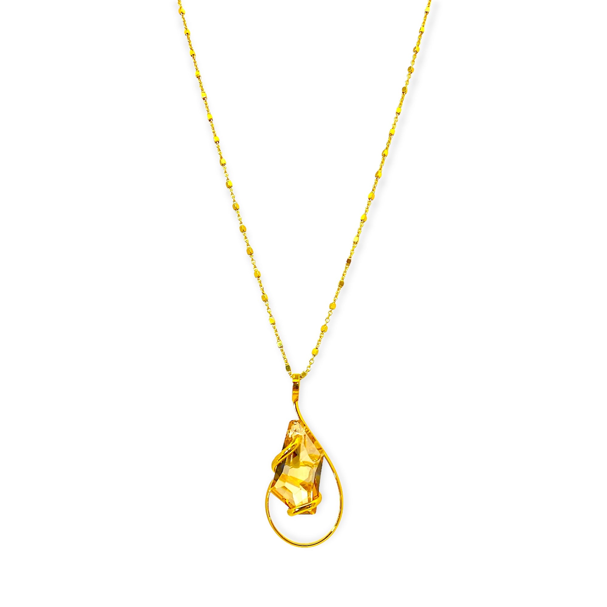 GOLDEN-SHADOW SMALL NECKLACE