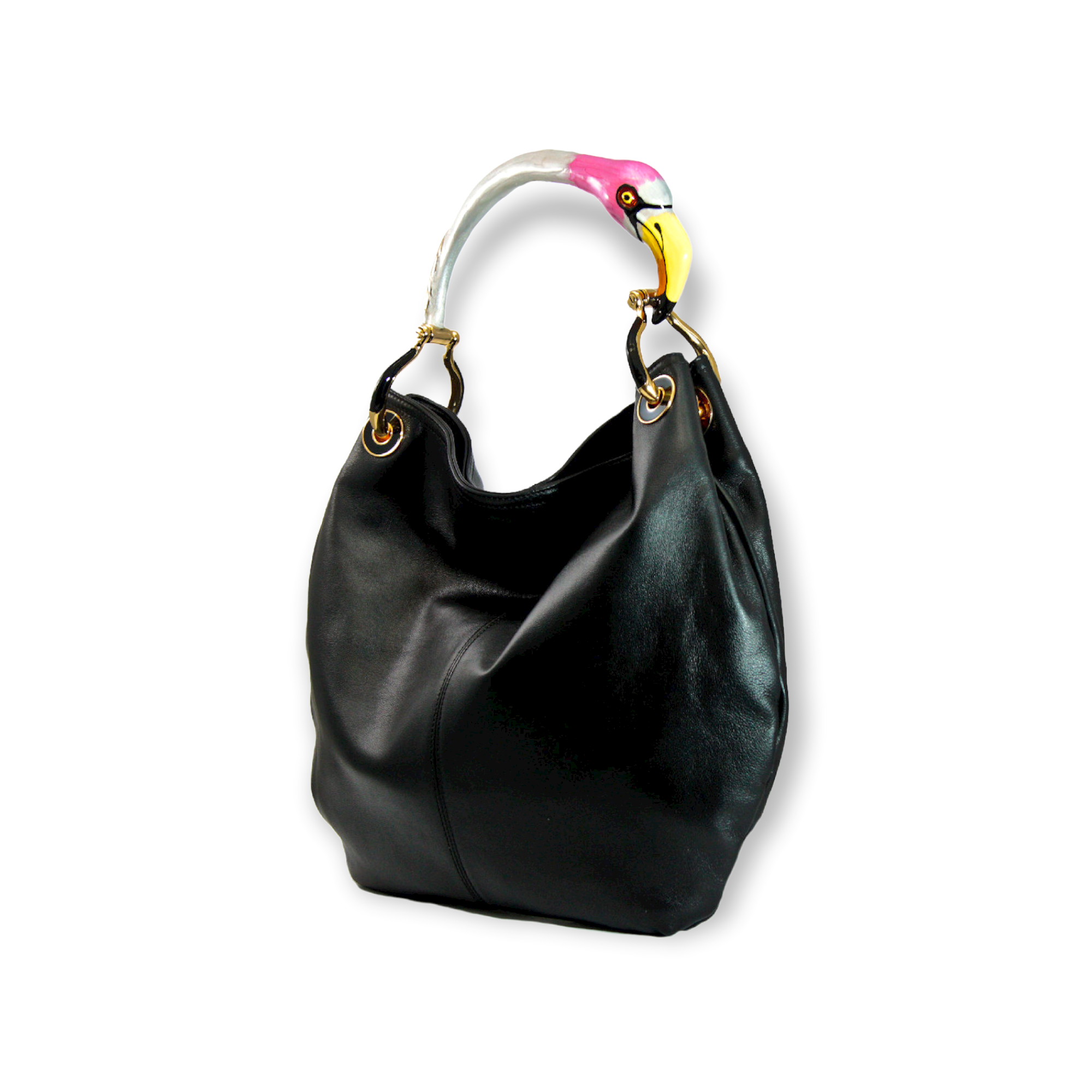 Borsa grande nera morbida new arrivals