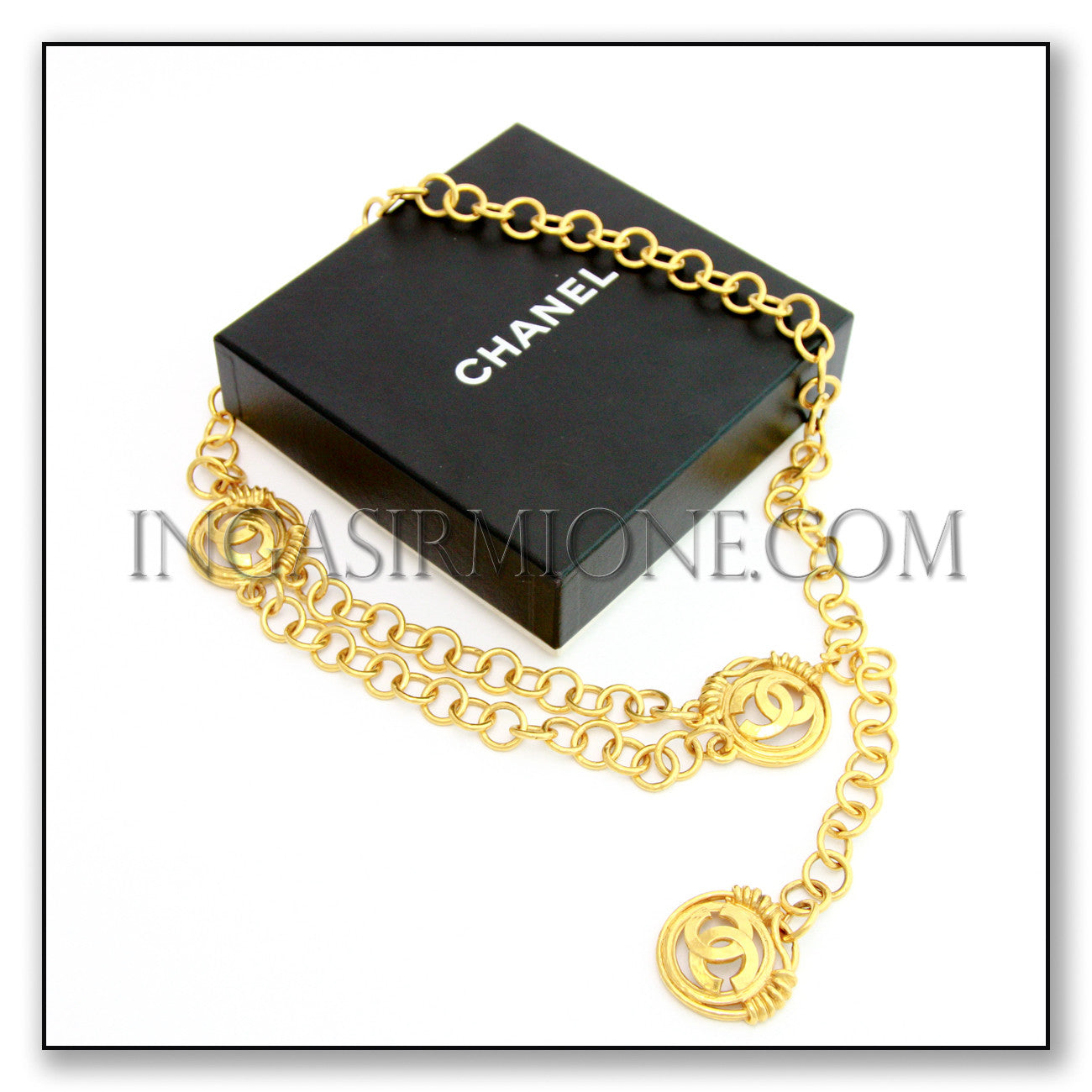 CC MEDALLION NECKLACE/BELT