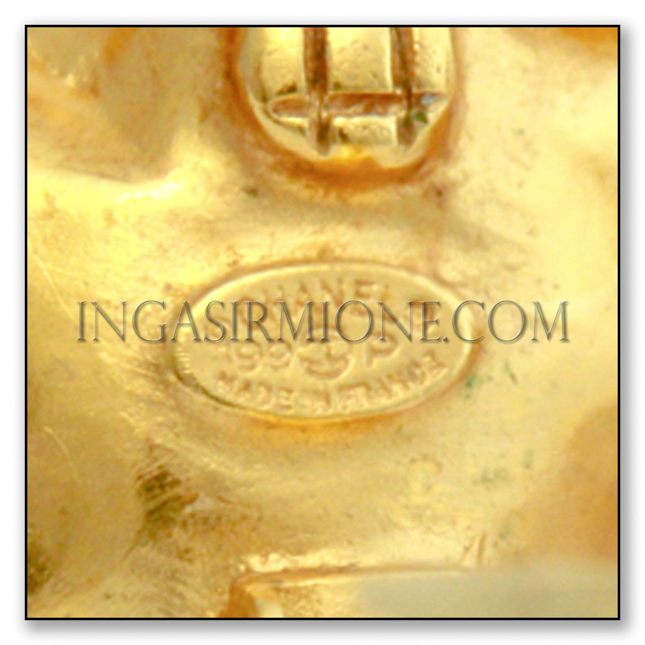 chanel camelia earrings