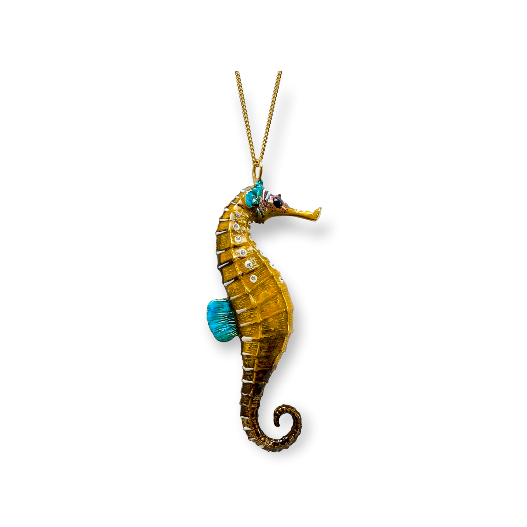 SEAHORSE SHAPED NECKLACE G